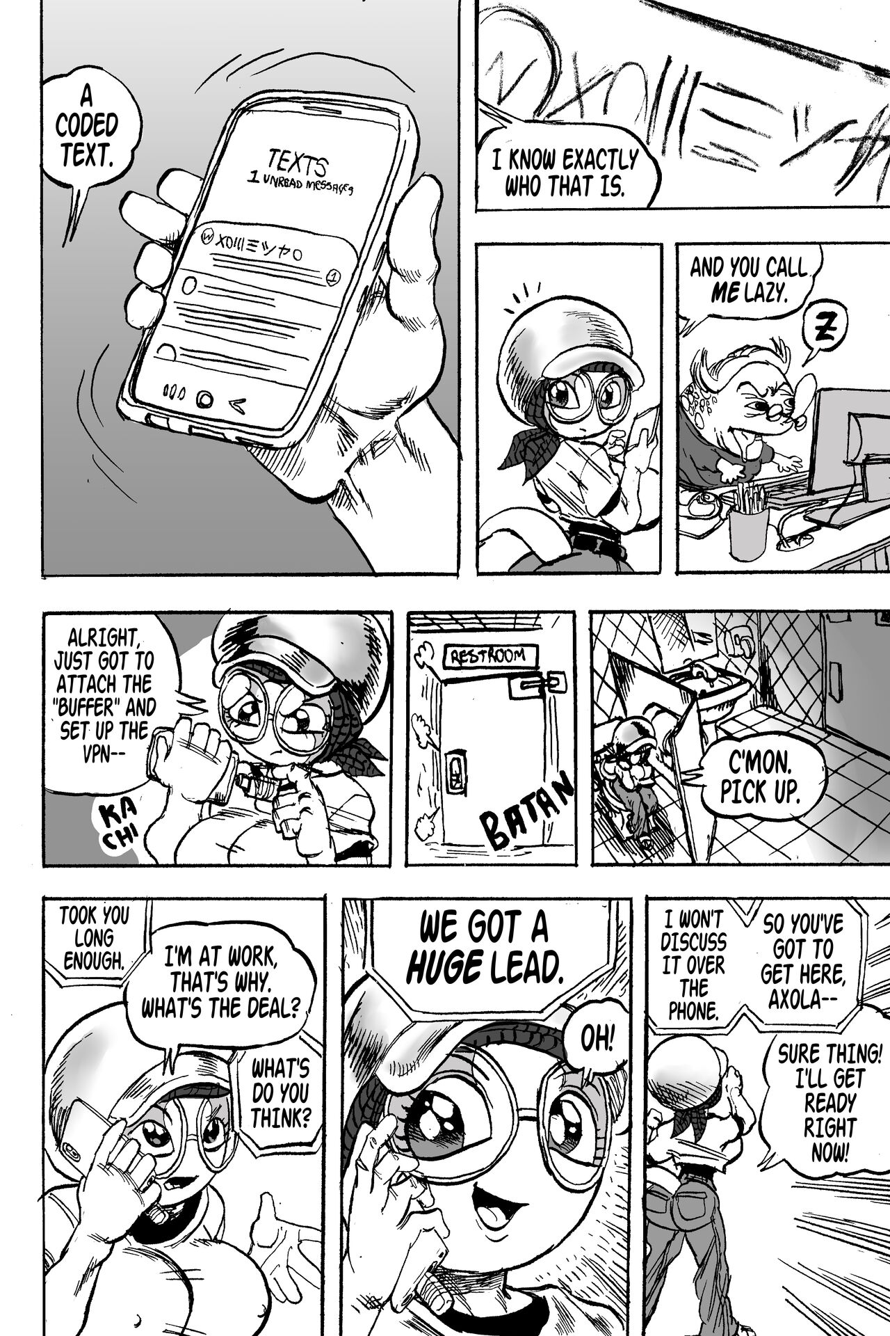 Abysso Axola Prototype with Early Sketches/Art page 7 full
