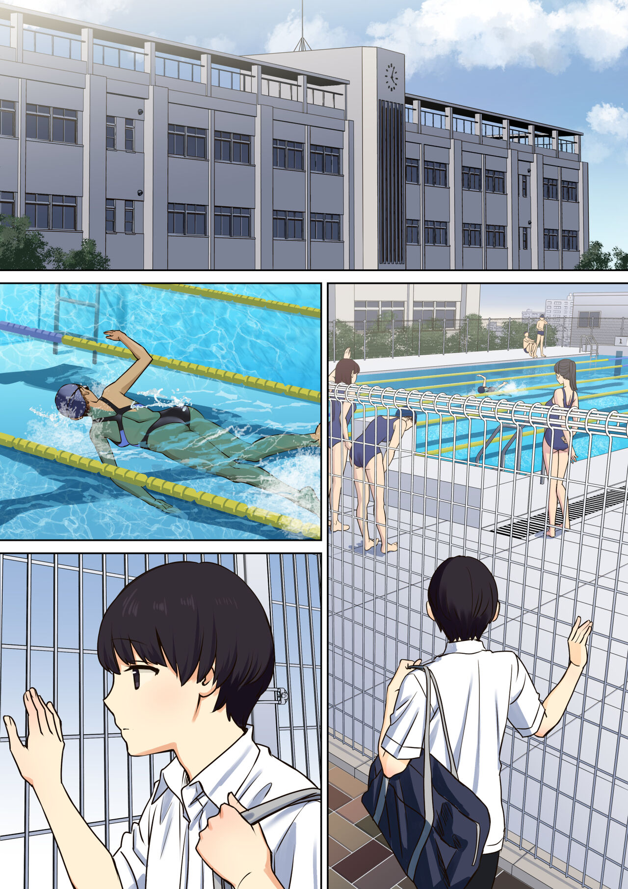 Kanojo no Okaa-san ni Doutei o Ubawareru Hanashi 1│그녀의 엄마에게 동정을 빼앗기는 이야기 1 page 3 full