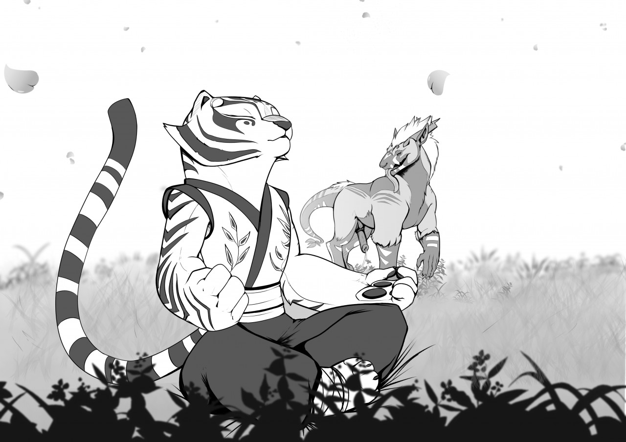 Unfinshed Tigress Comic page 1 full