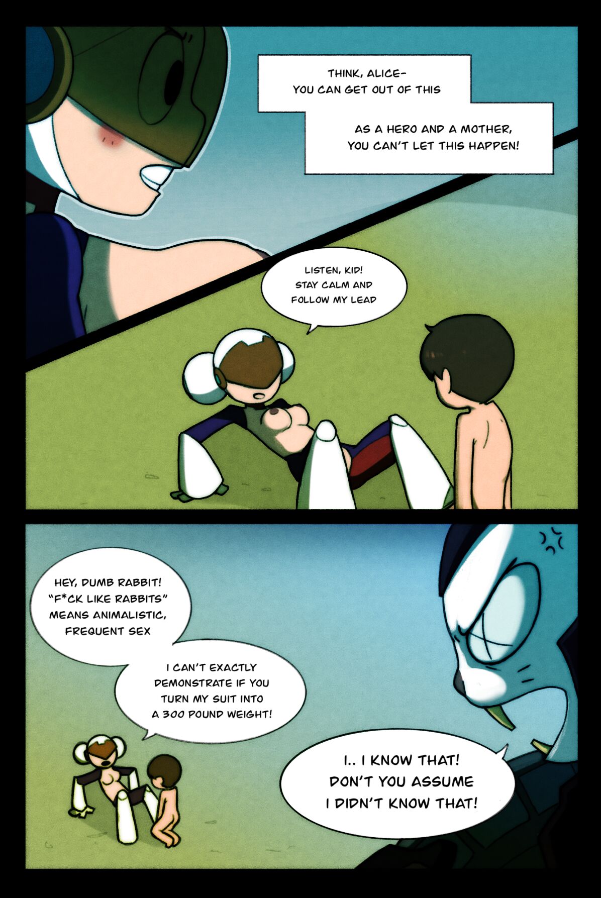 Fuck Rabbits page 8 full