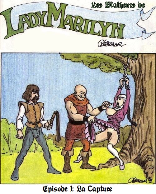 Lady Marilyn's misfortune/ Les Malheurs de Lady Marilyn page 1 full