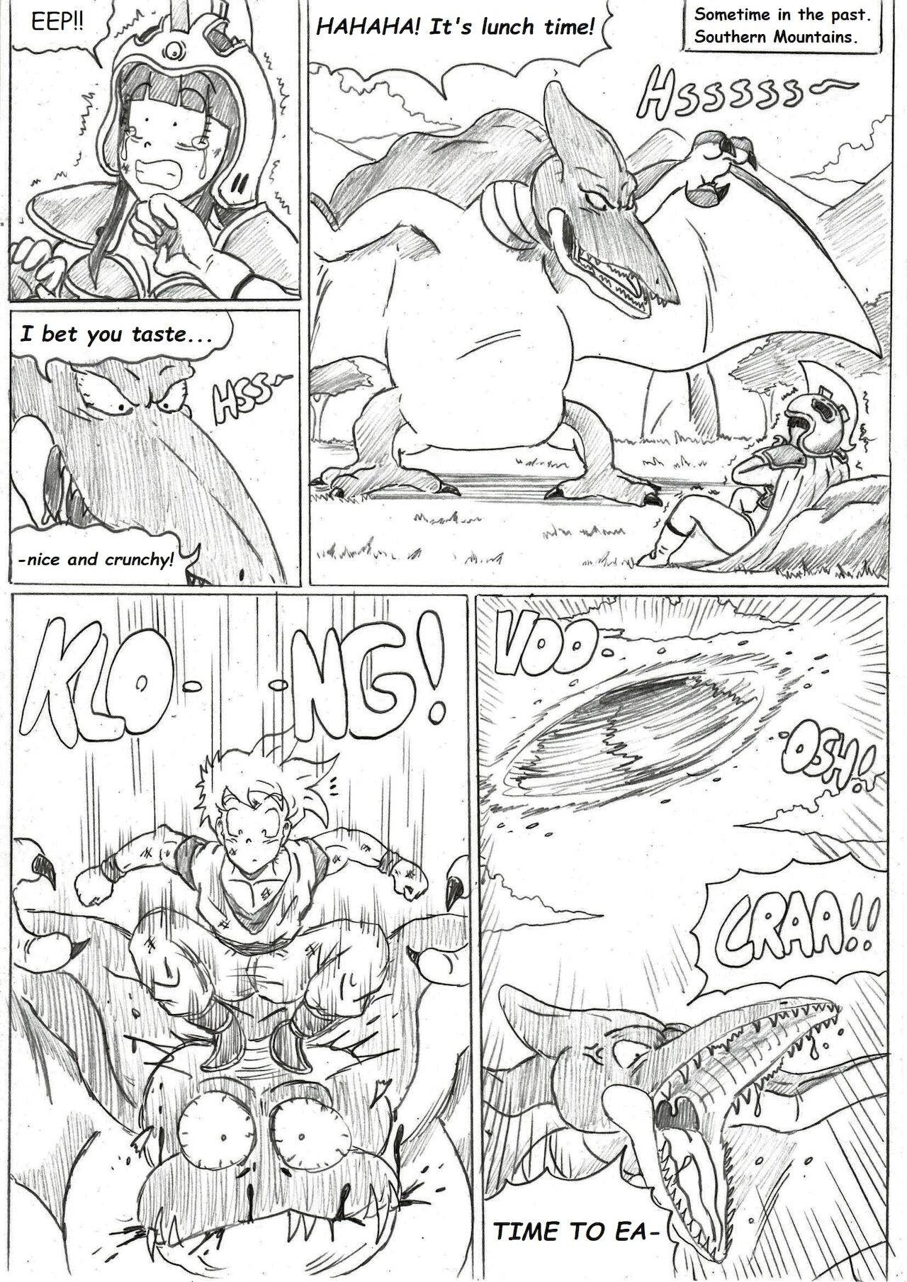 Past Crush: Teen Gohan X Princess Chi-Chi page 4 full