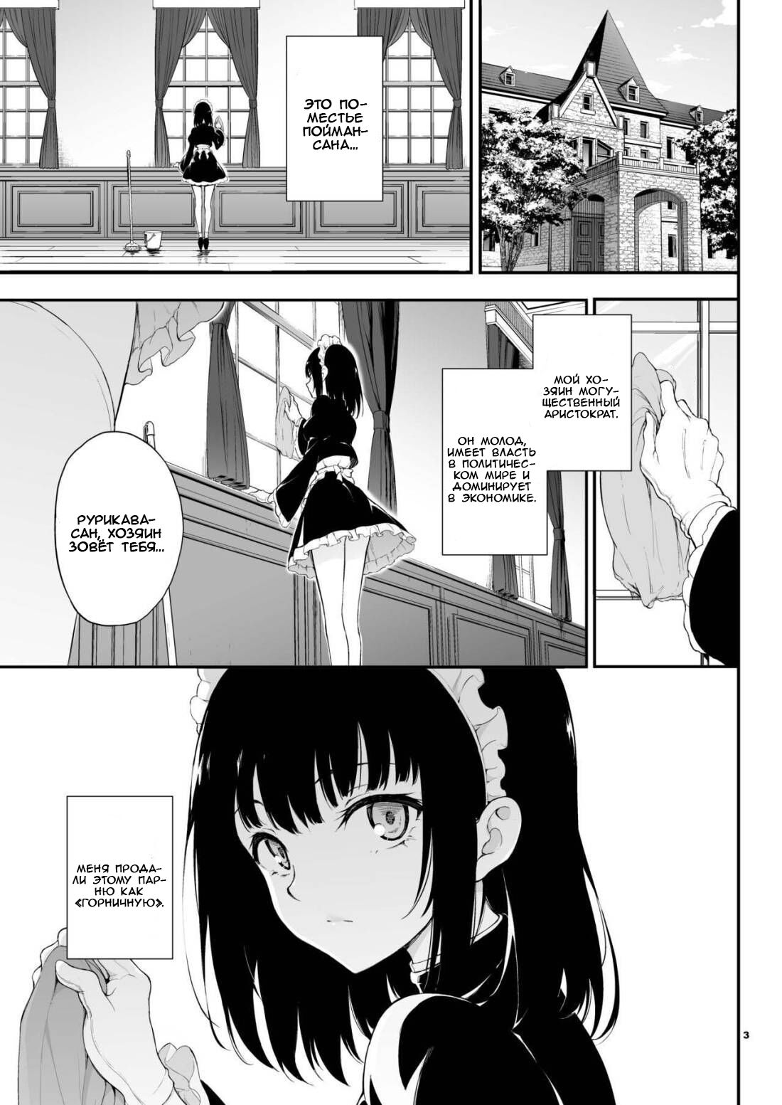 Maid Kyouiku. -Botsuraku Kizoku Rurikawa Tsubaki- page 2 full