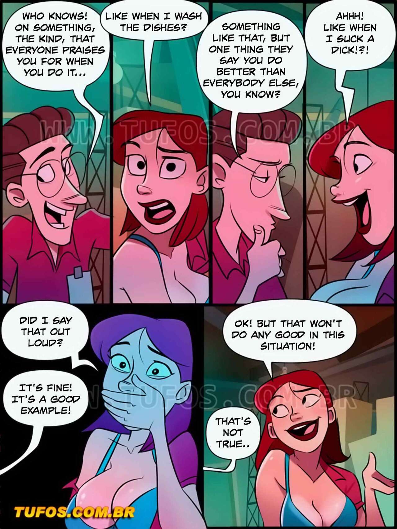 Casa Da Mãe Joana 14 – The Boss’s Daughter – Tufos - english page 10 full