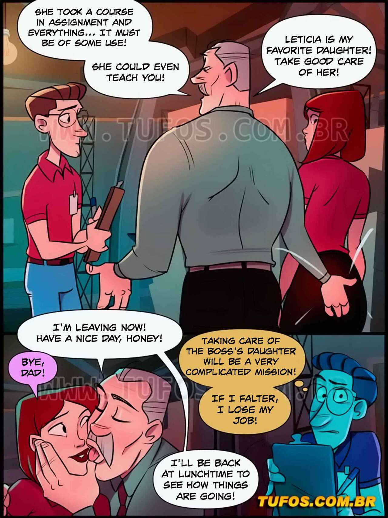 Casa Da Mãe Joana 14 – The Boss’s Daughter – Tufos - english page 4 full