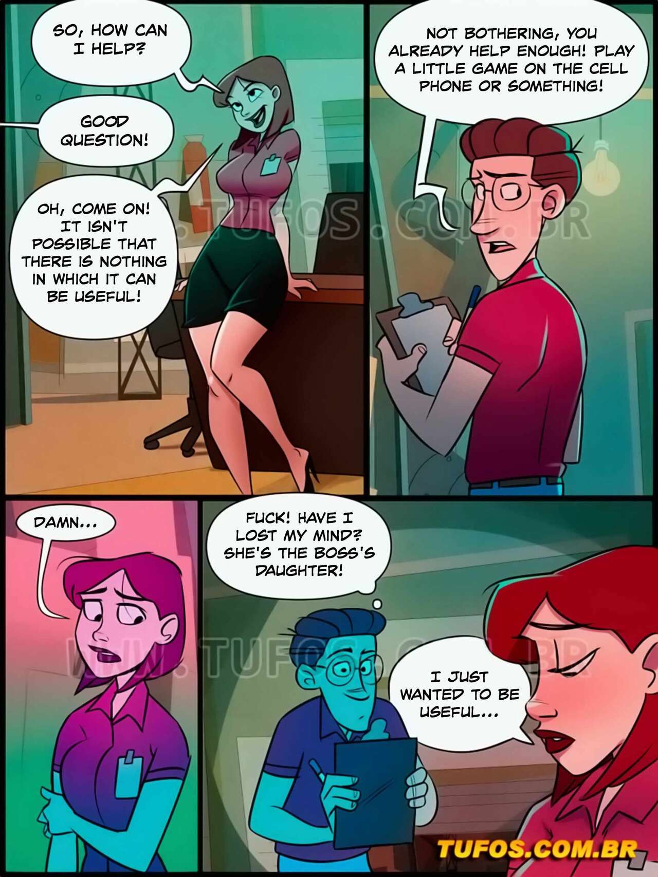 Casa Da Mãe Joana 14 – The Boss’s Daughter – Tufos - english page 5 full