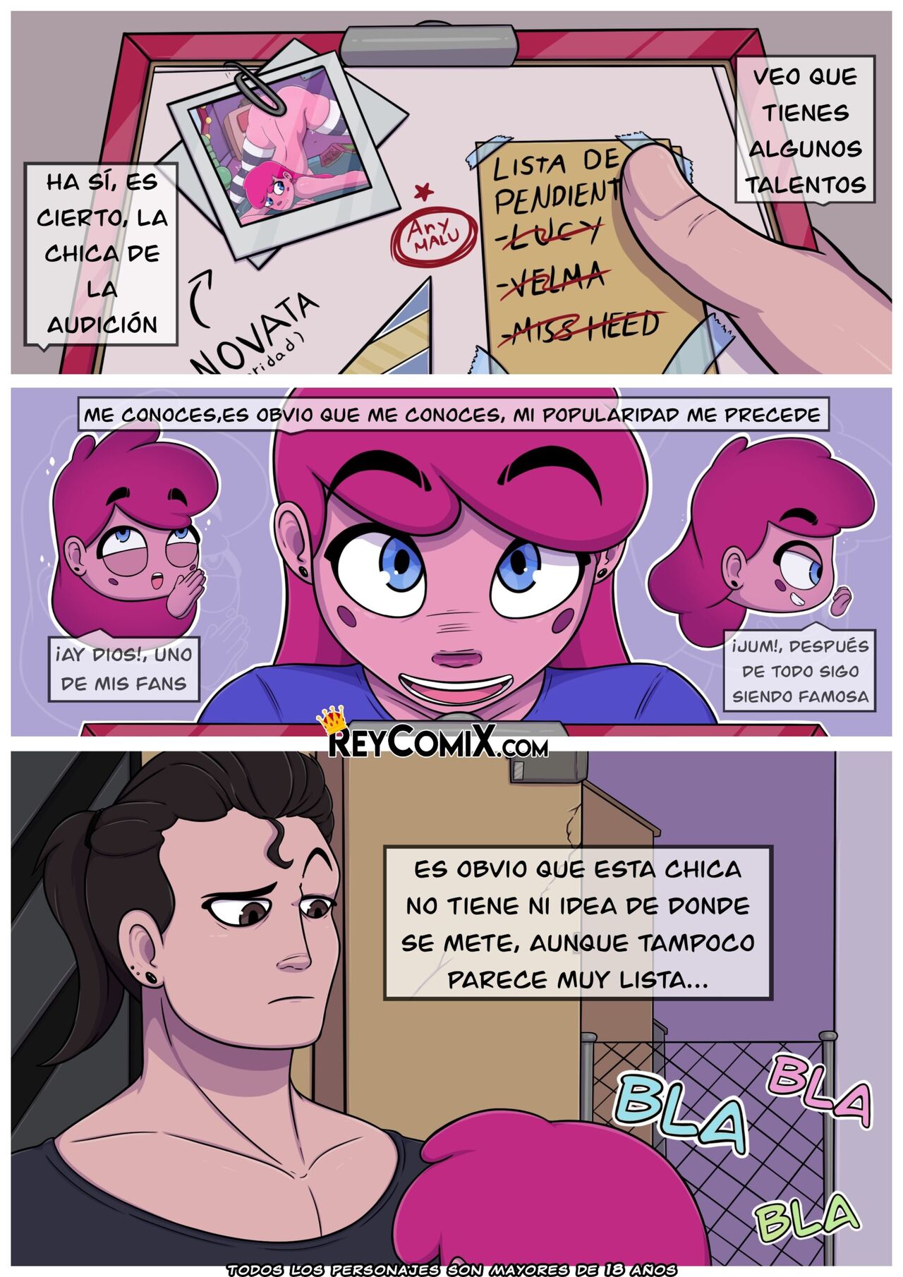 Any Malu – The Pink Bitches xxx – Primer Acto - Page 10 - IMHentai