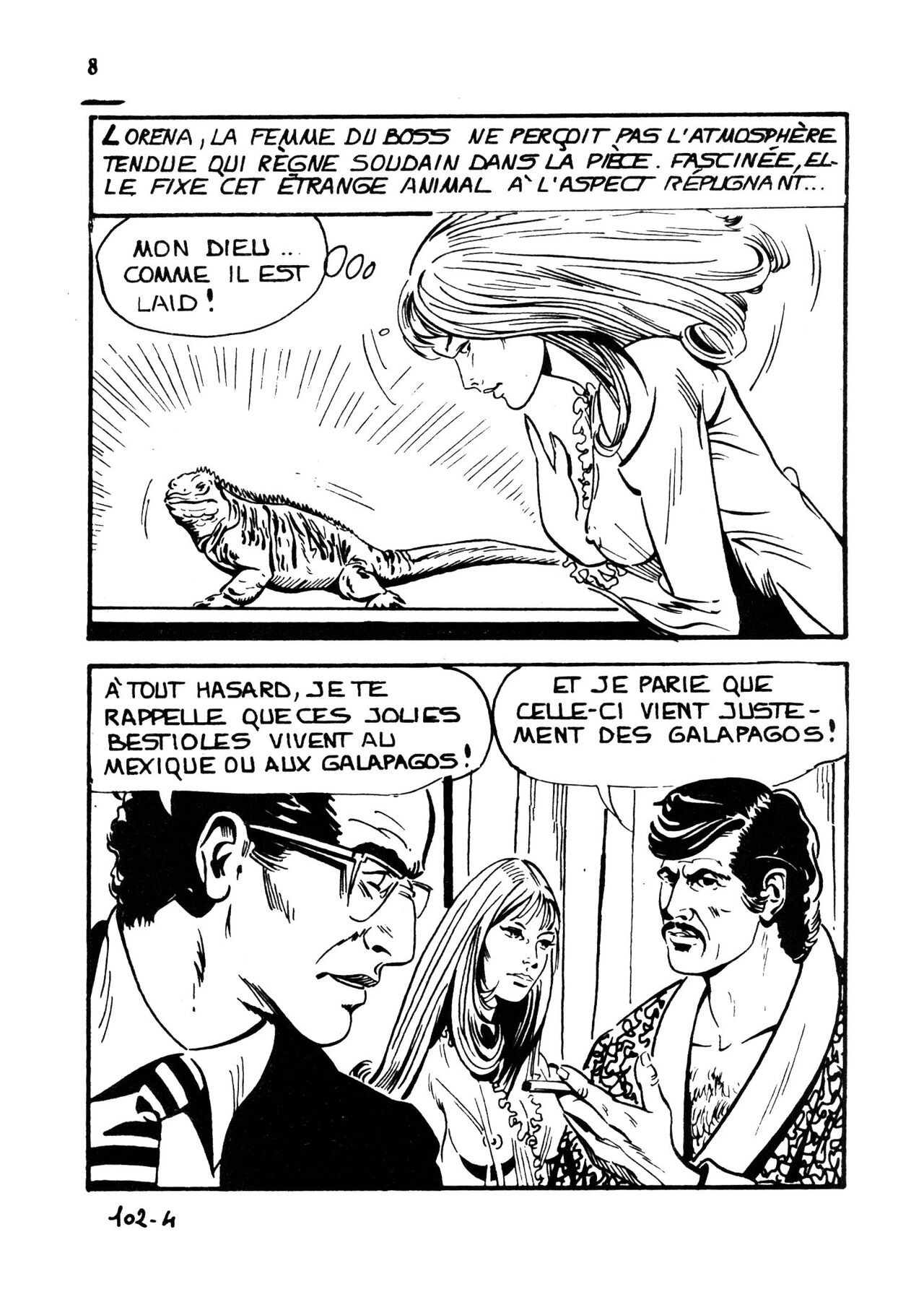 Série Jaune 086 - Vacances aux Galapagos page 8 full