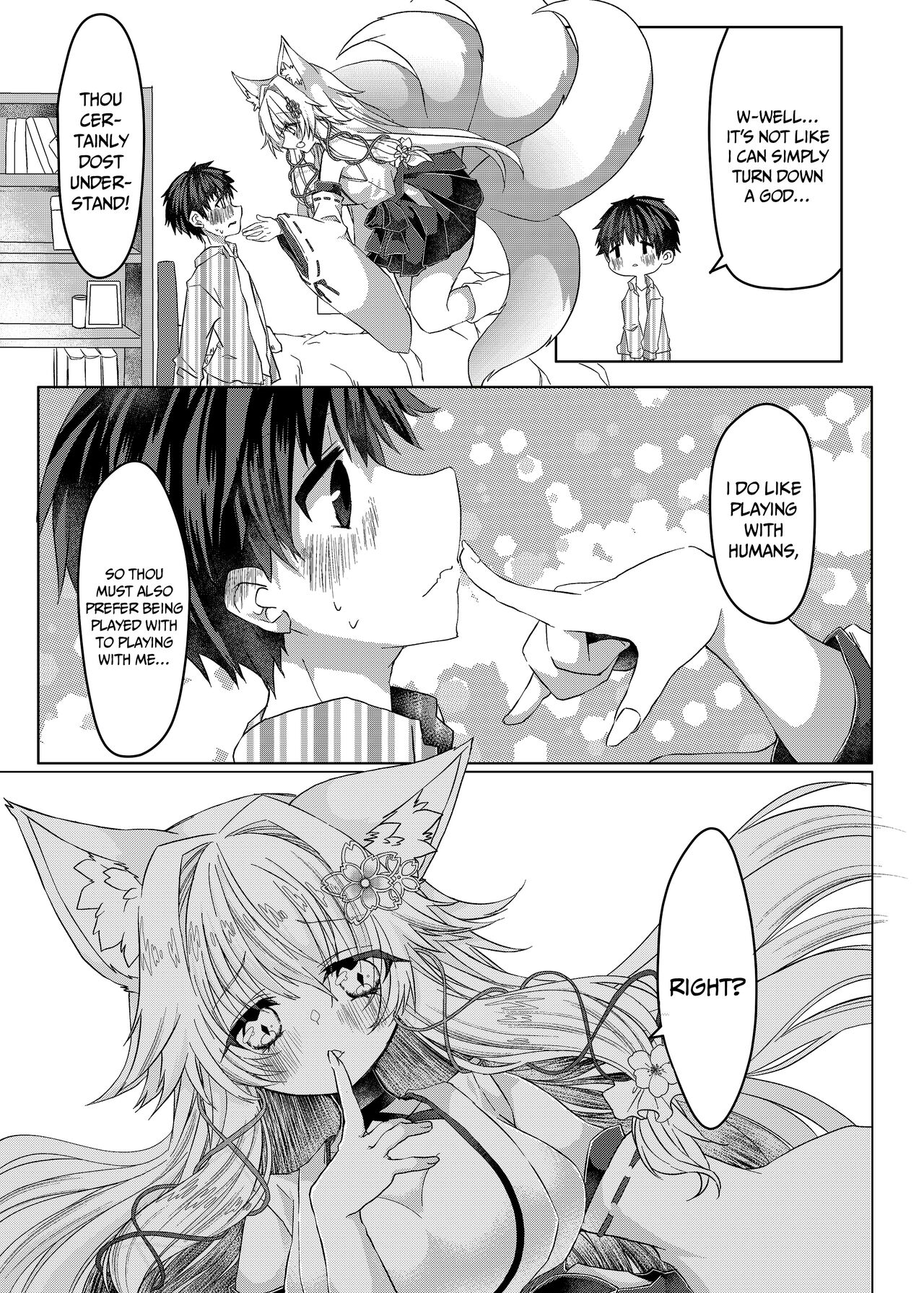 Oshikake Kitsunemusume ni Kenzokukitsunemusume ni Sareta Ken | How I Was Turned Into an Underling Fox Girl by a Pushy Fox Girl page 6 full