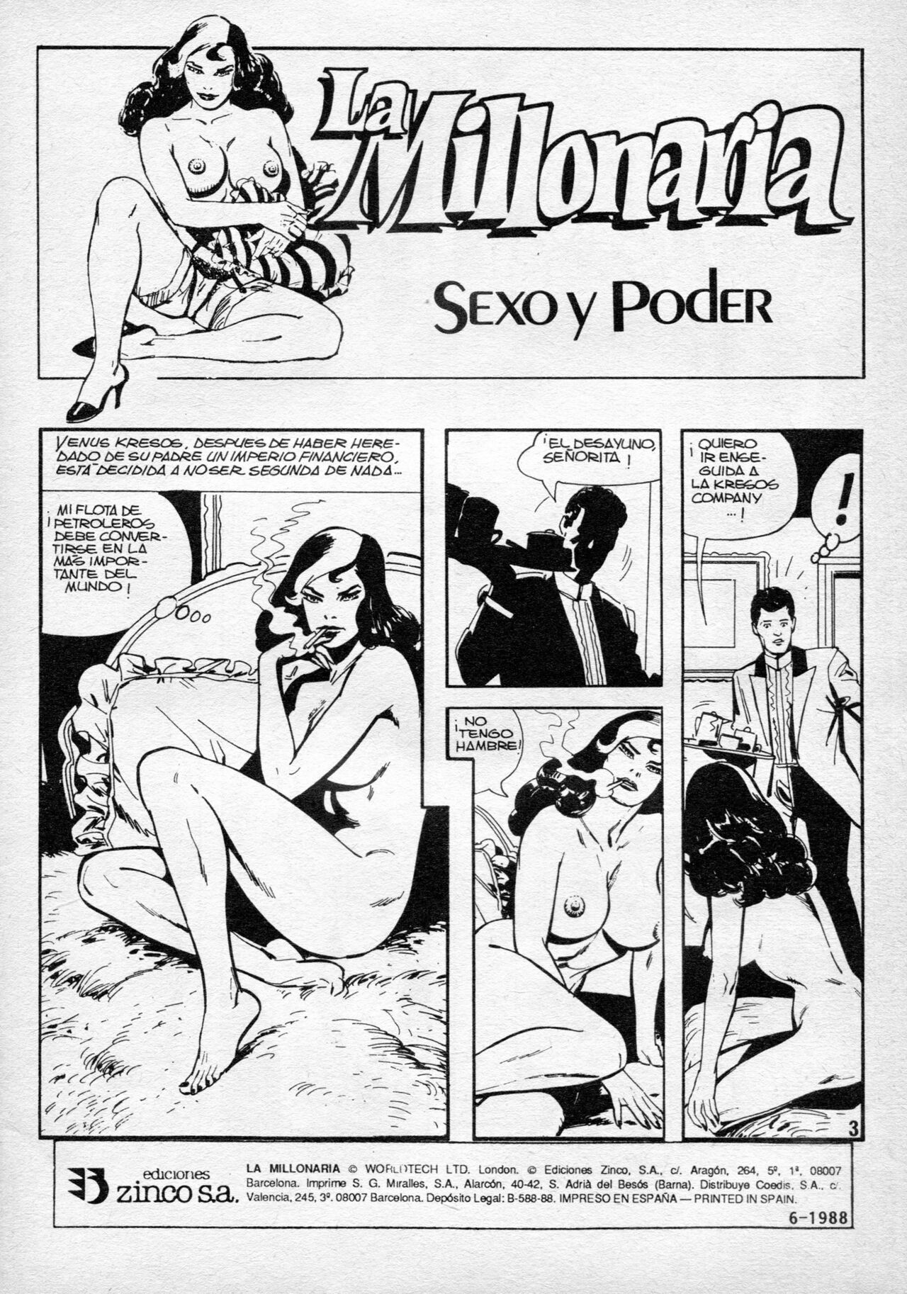 La Millonaria 002 - Sexo y Poder page 3 full