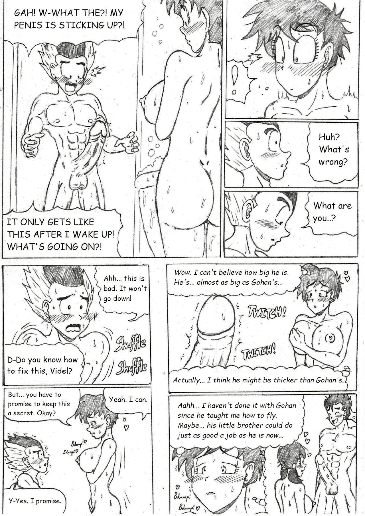 Dragon Ball NTR 6 - An Unconventional Fusion page 6 full