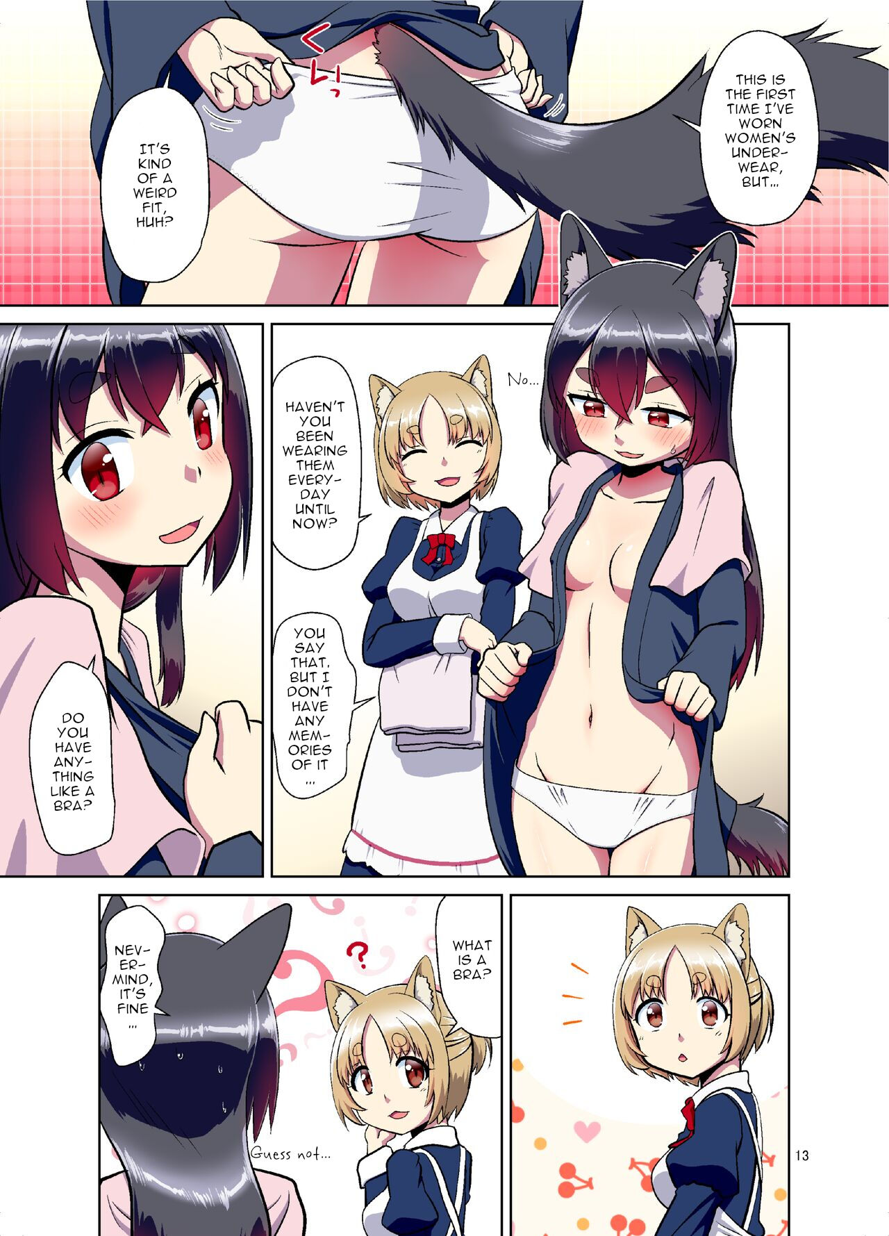 A story where I had become a girl with animal ears when I opened my eyes page 10 full