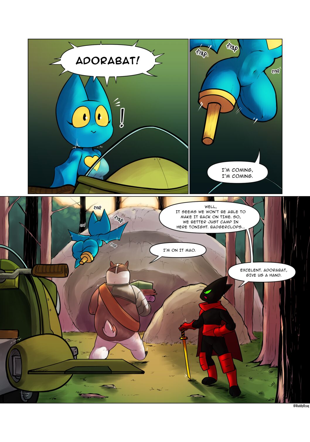 I Love You, Mao Mao / Te Amo, Mao Mao page 6 full