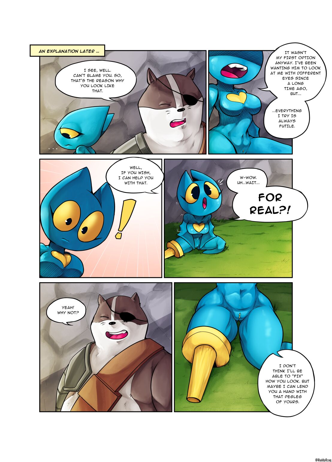 I Love You, Mao Mao / Te Amo, Mao Mao page 9 full