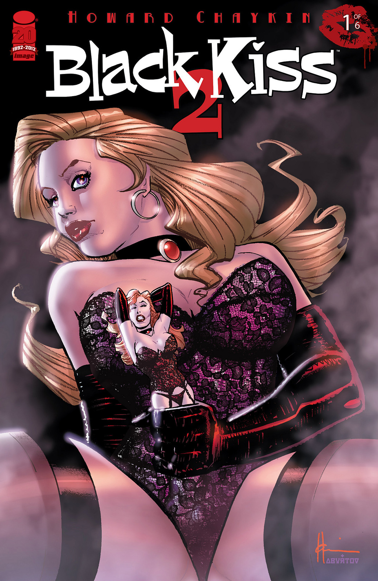 Black Kiss #2.1 page 1 full