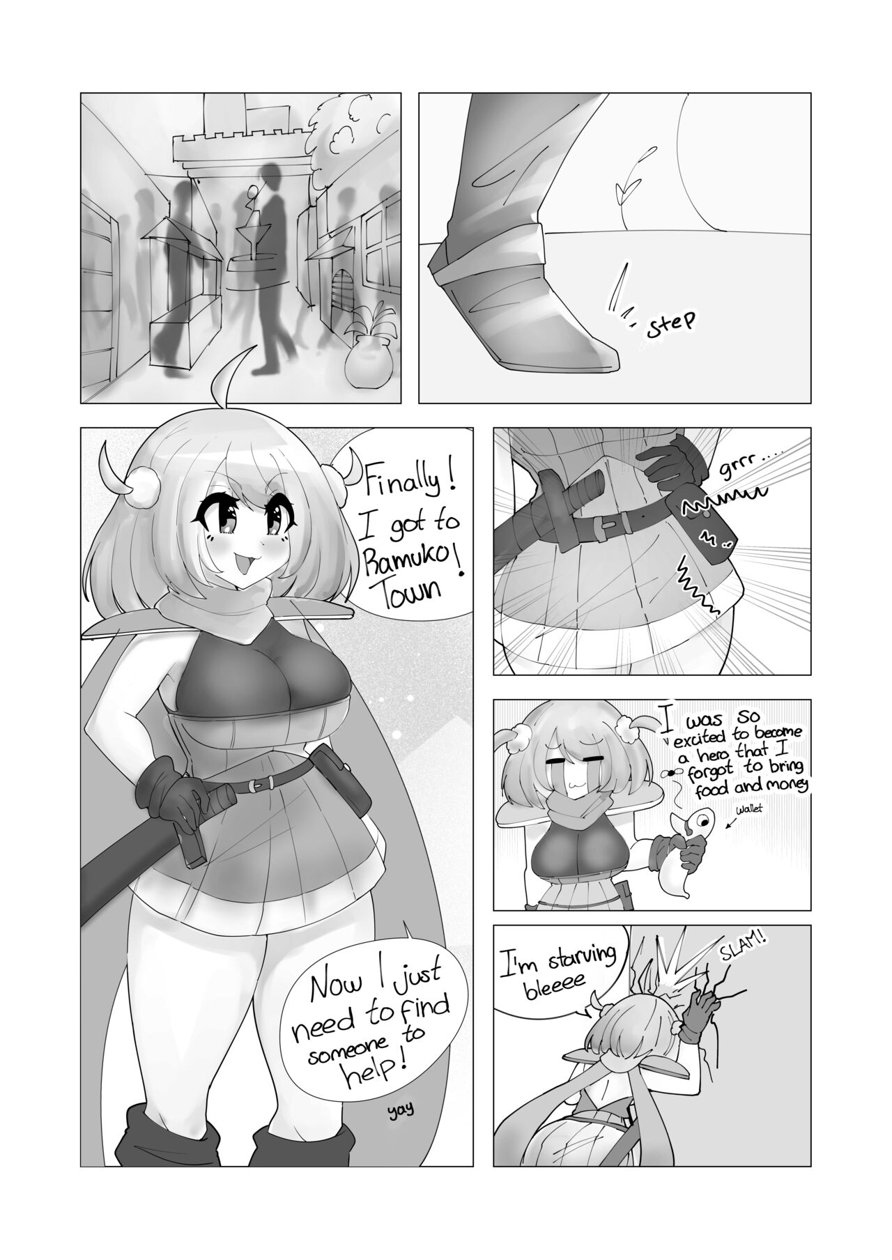 Awakening of the Lewd Hero! page 3 full