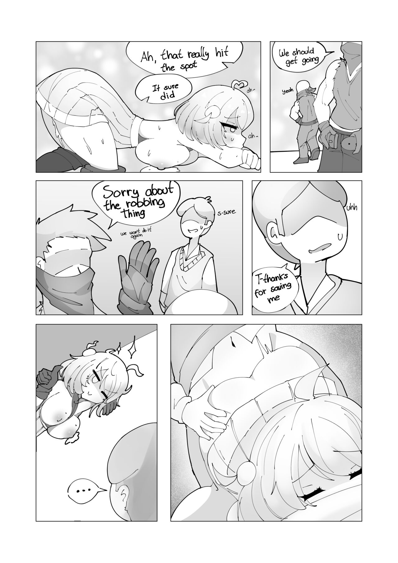 Awakening of the Lewd Hero! page 9 full