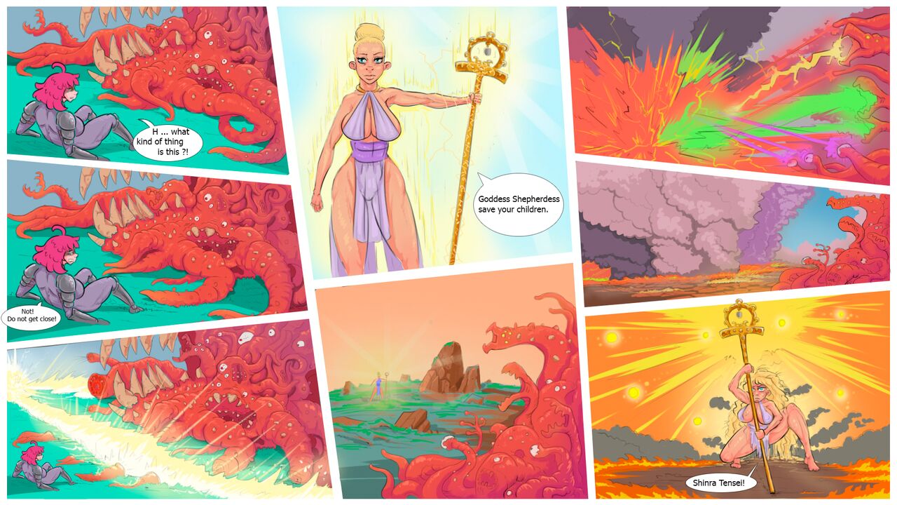 Katia and Dungeon quest! page 8 full