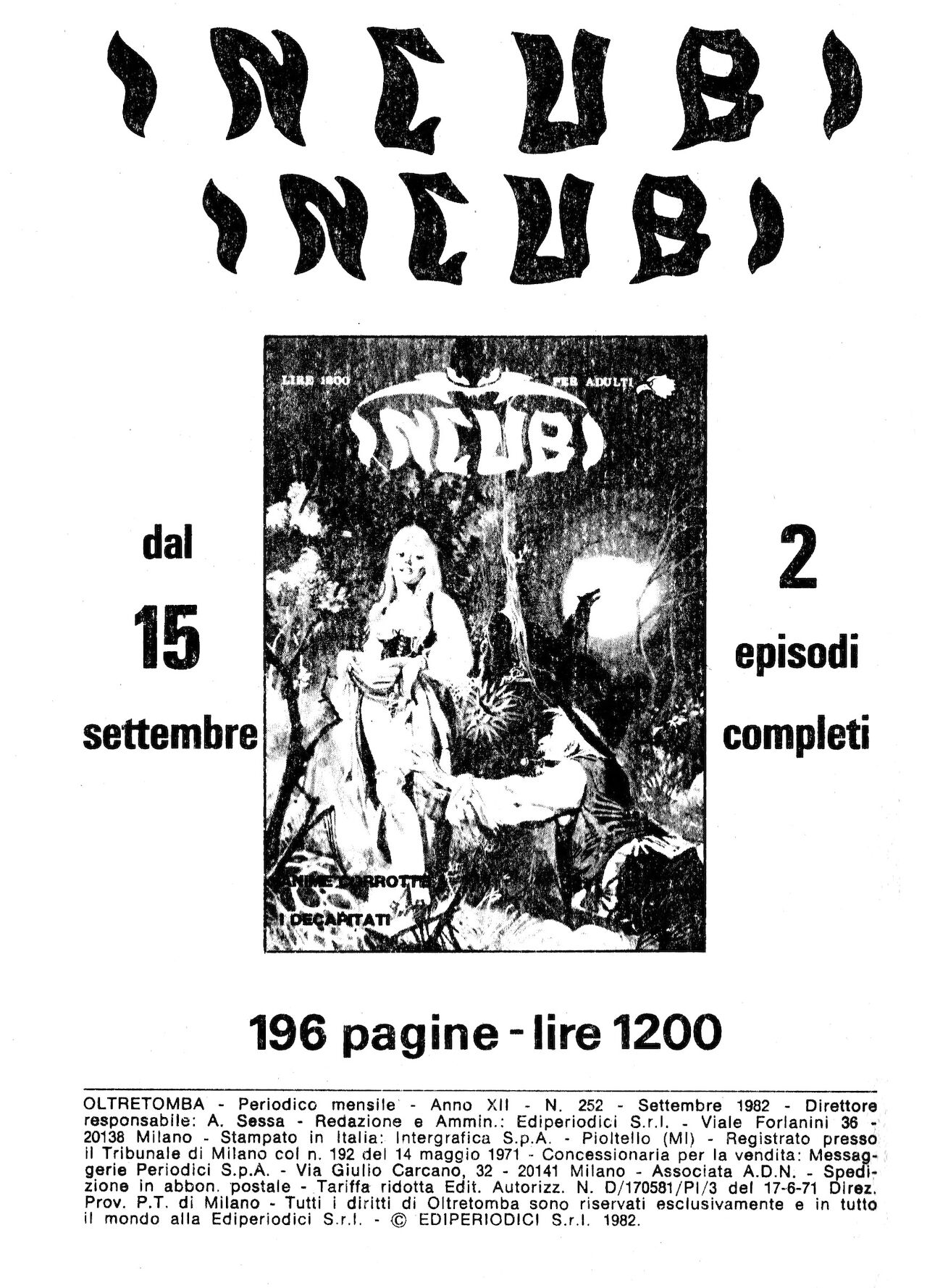 Oltretomba 252 - Le pacte de Janira page 2 full