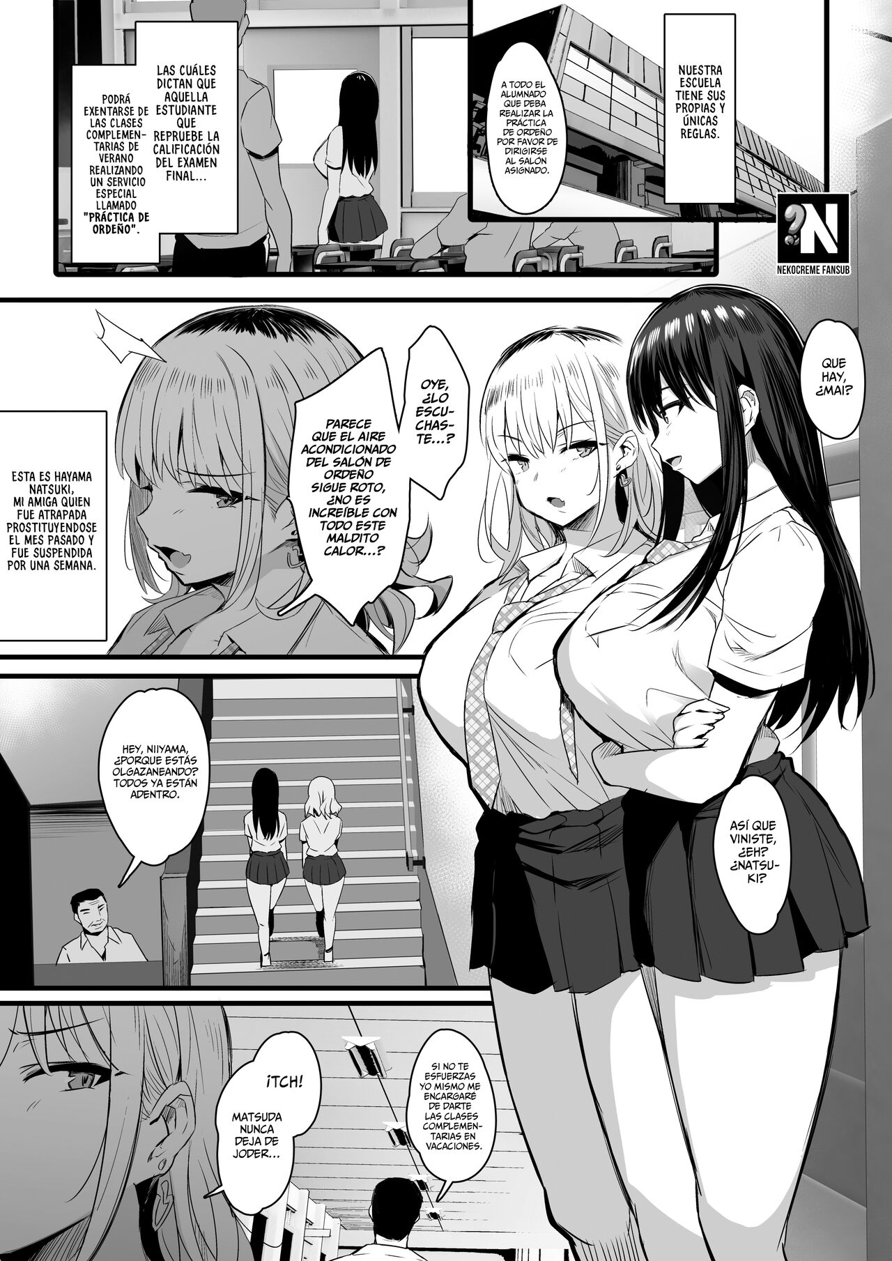 Haramase Sakunyuu Jisshuu | Entrenamiento de Ordeño Concebido page 2 full