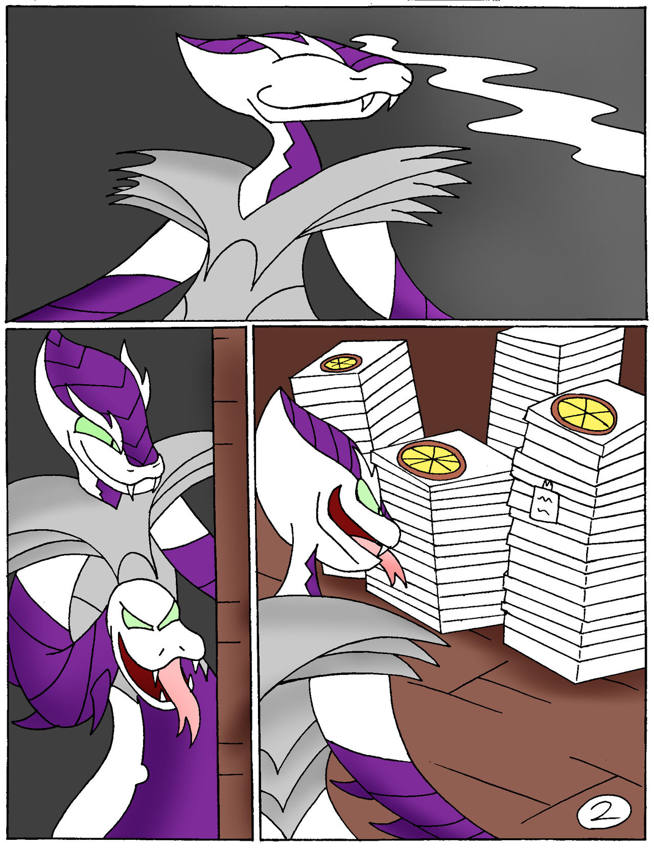 Karai's pizza party page 2 full