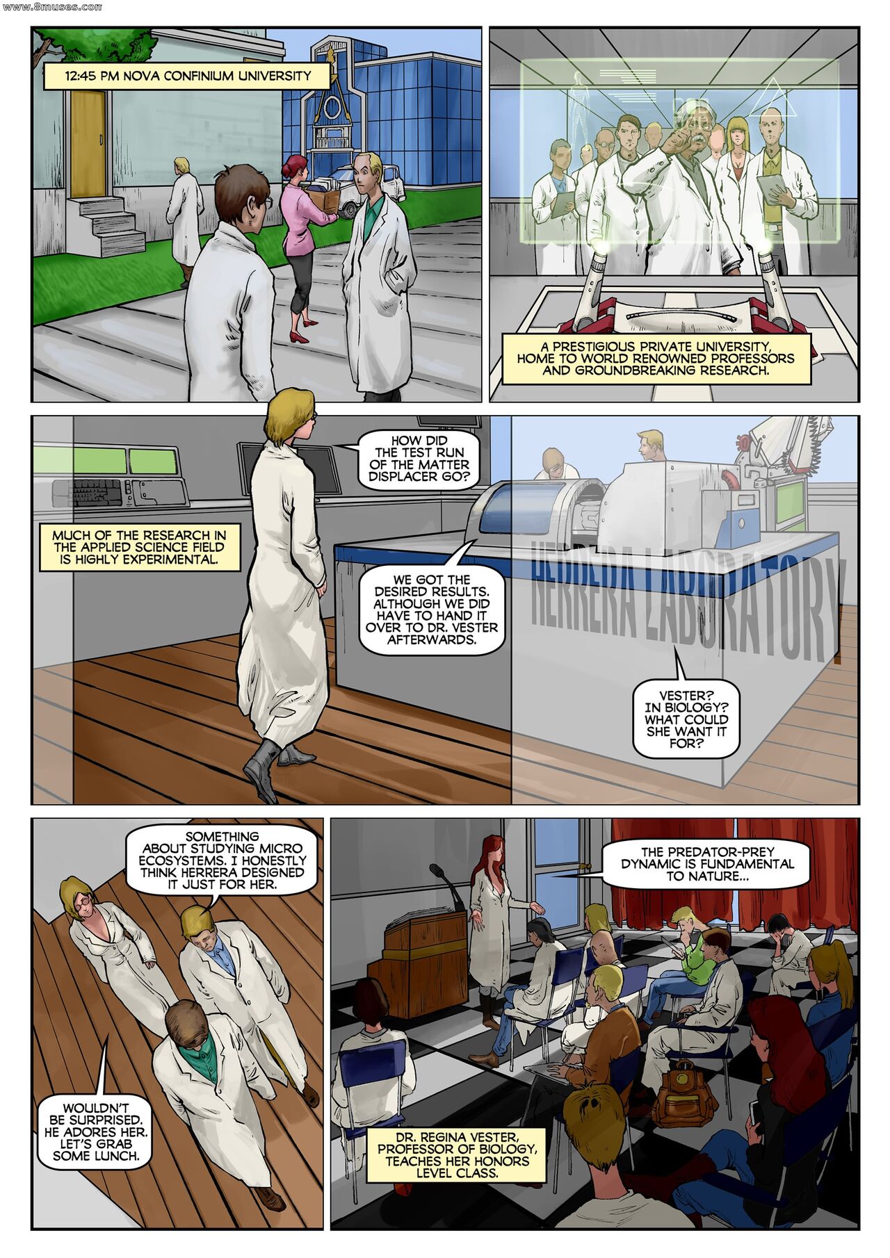 Predator and Prey page 1 full