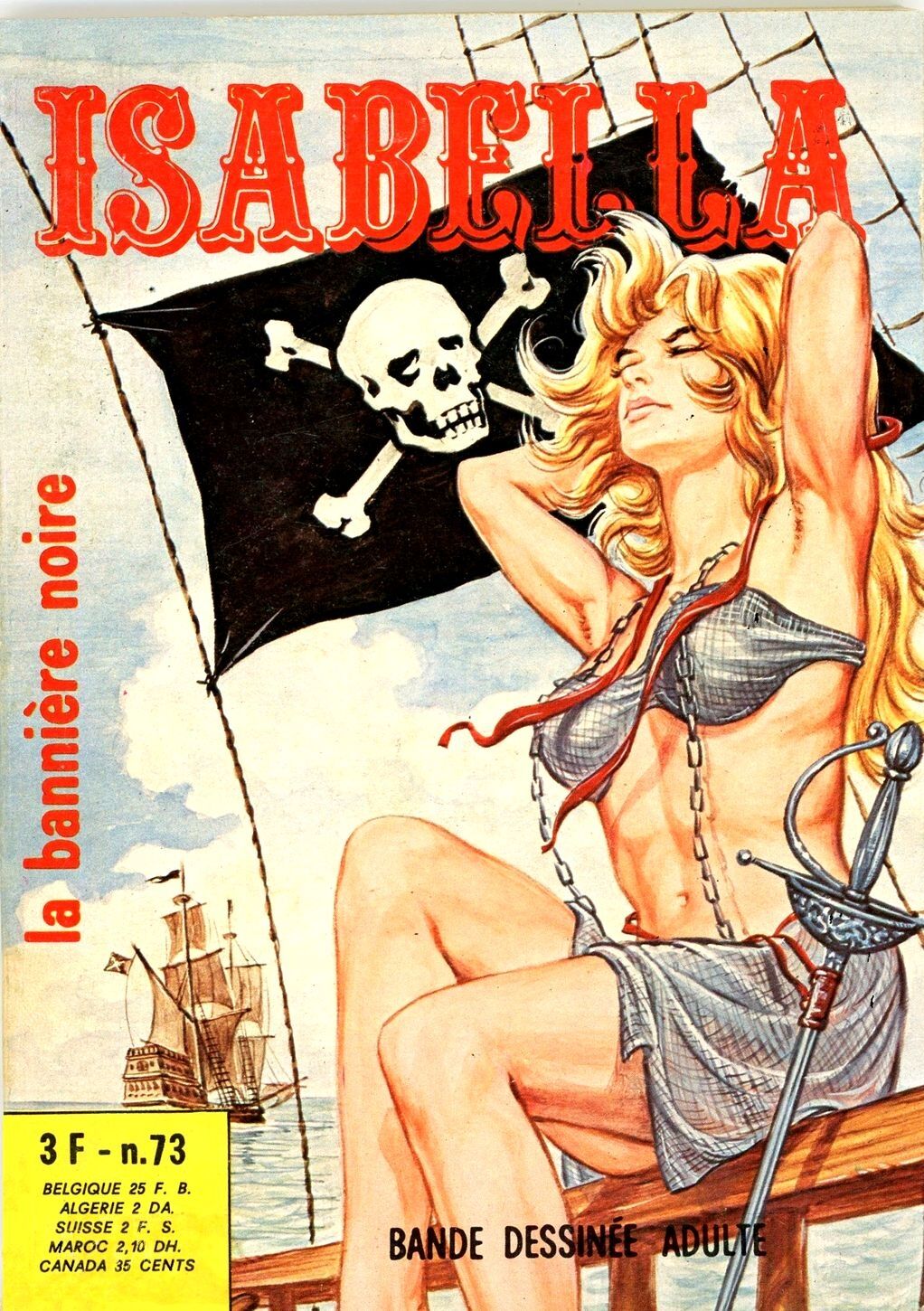 Isaebella 073 - La banière noire page 1 full