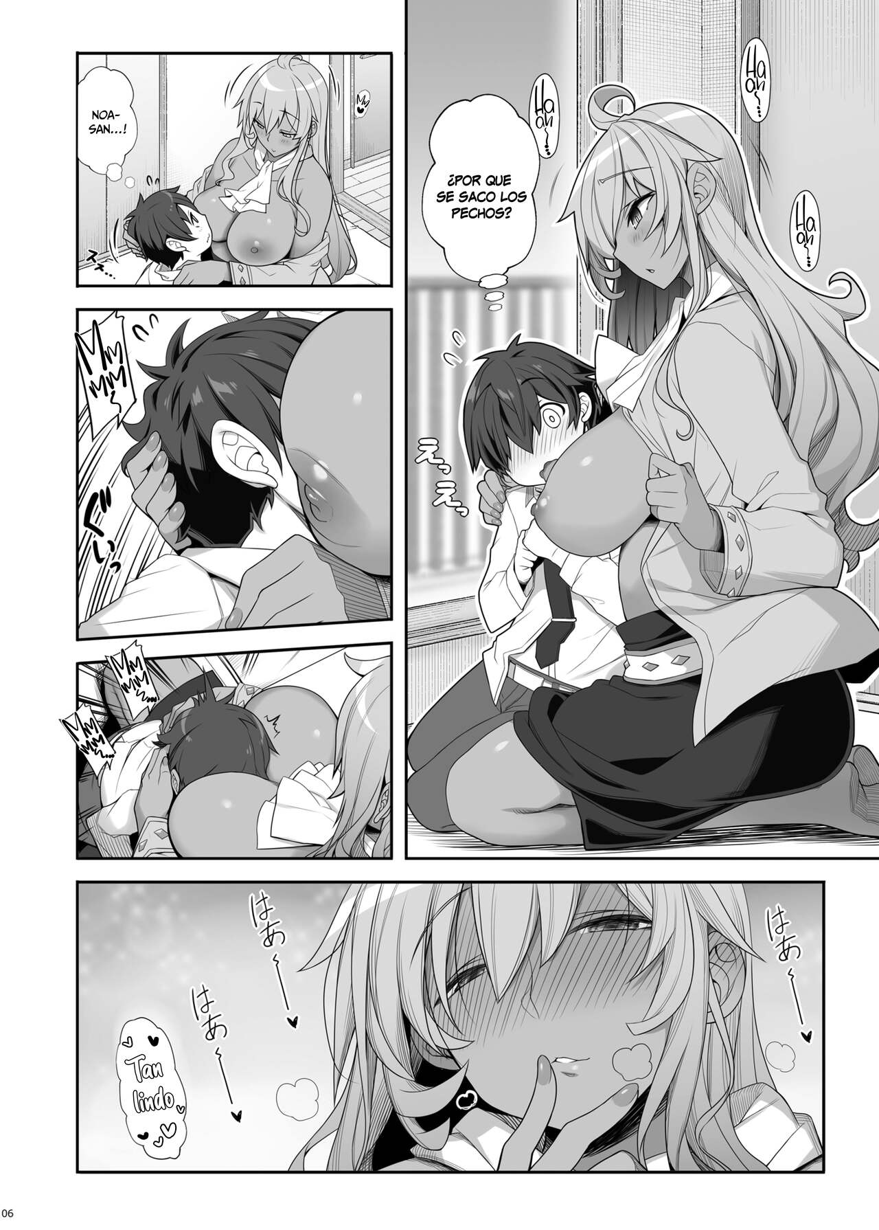 Mukuchi de Ecchi na Onee-san ni Pet Atsukai Sareru Boku | Soy tratado como una mascota por una callada y lasciva Onee-San page 5 full