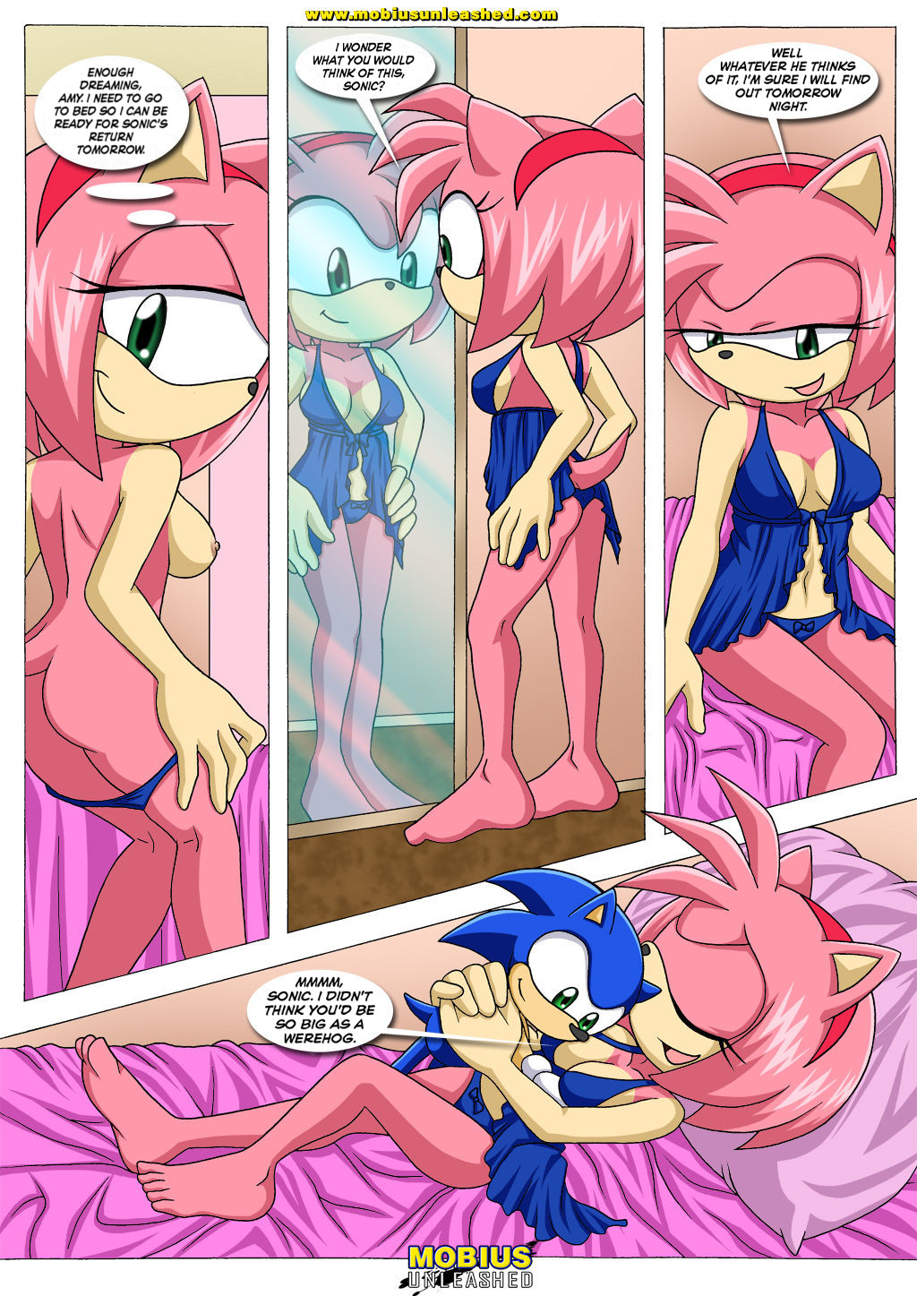 Mobius Unleashed: Amy's Fantasy page 10 full