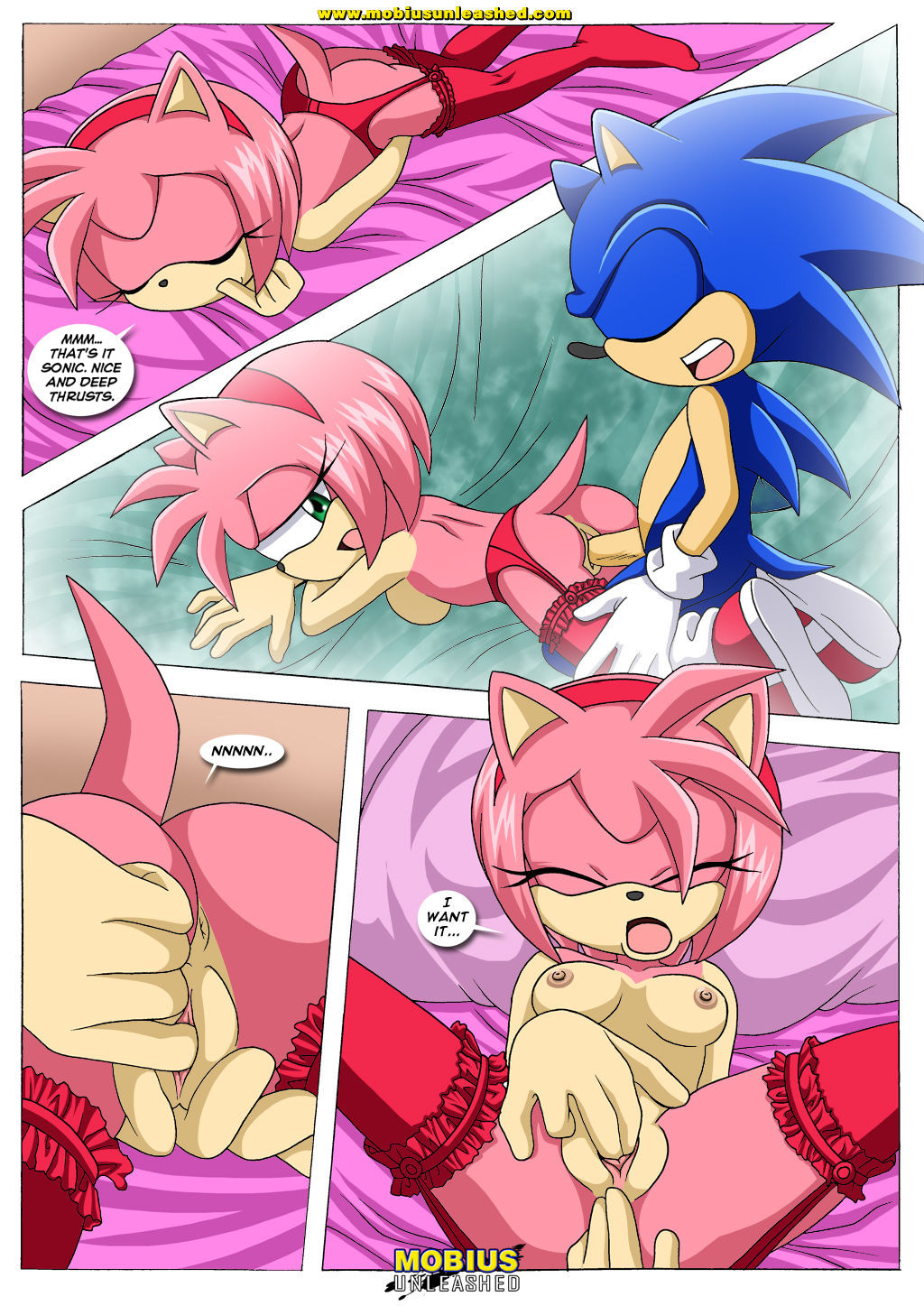 Mobius Unleashed: Amy's Fantasy page 6 full
