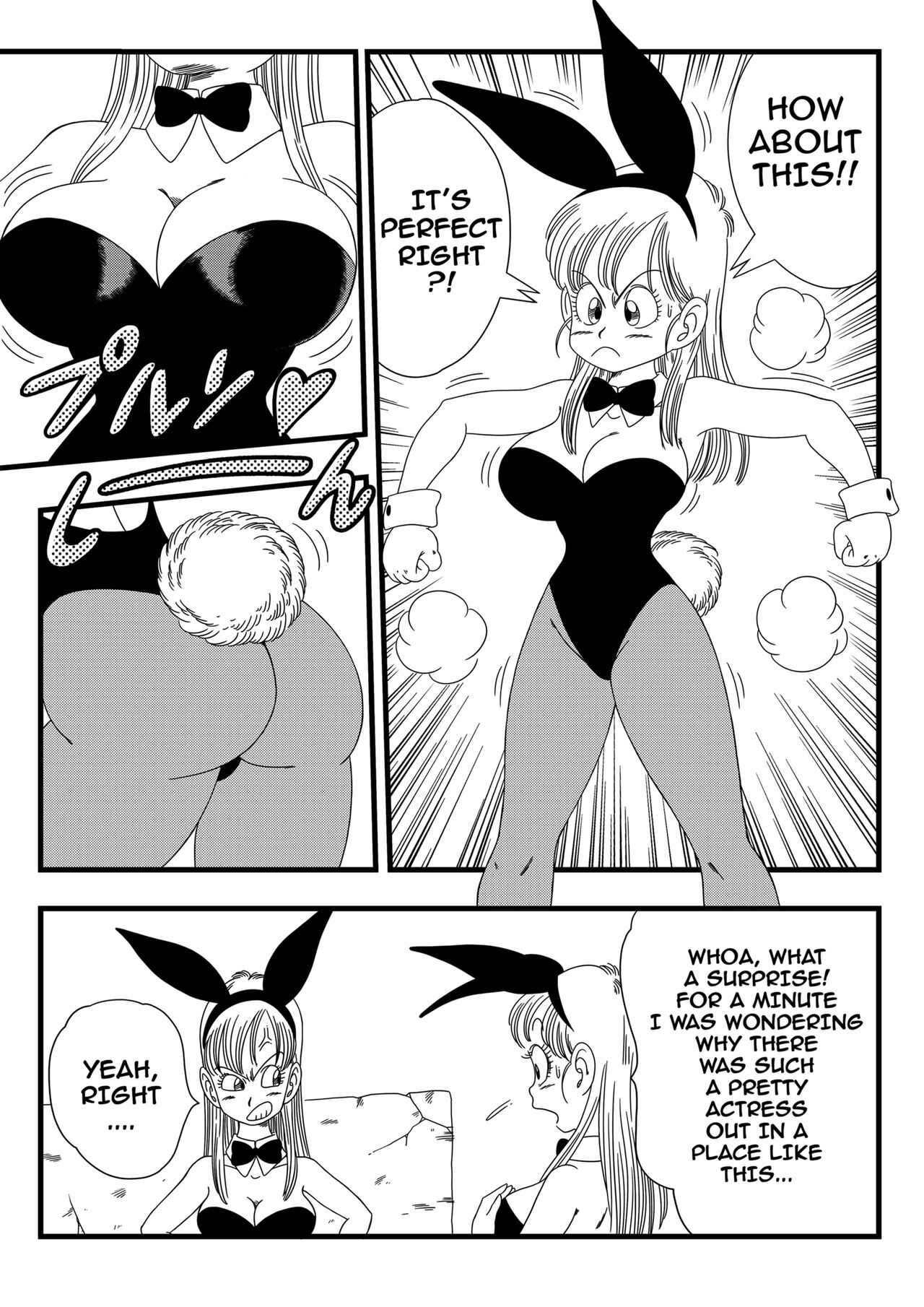 Bunny Girl Transformation page 5 full