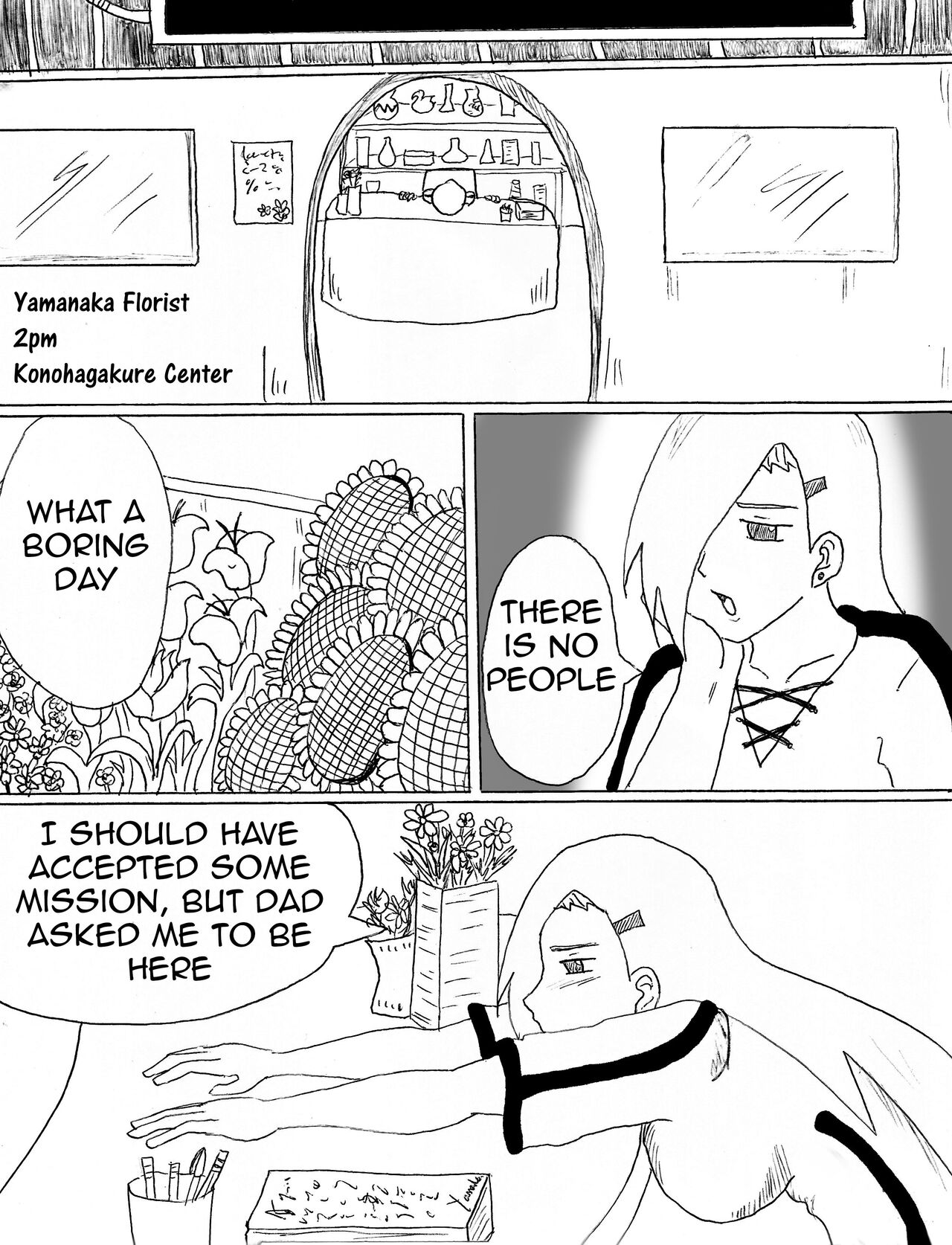 A dangerous flower page 3 full