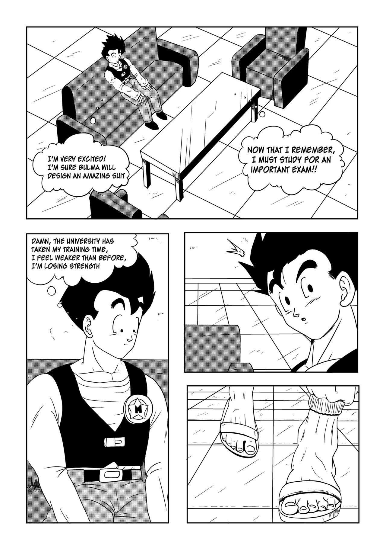 Vegeta - The paradise in his feet page 3 full