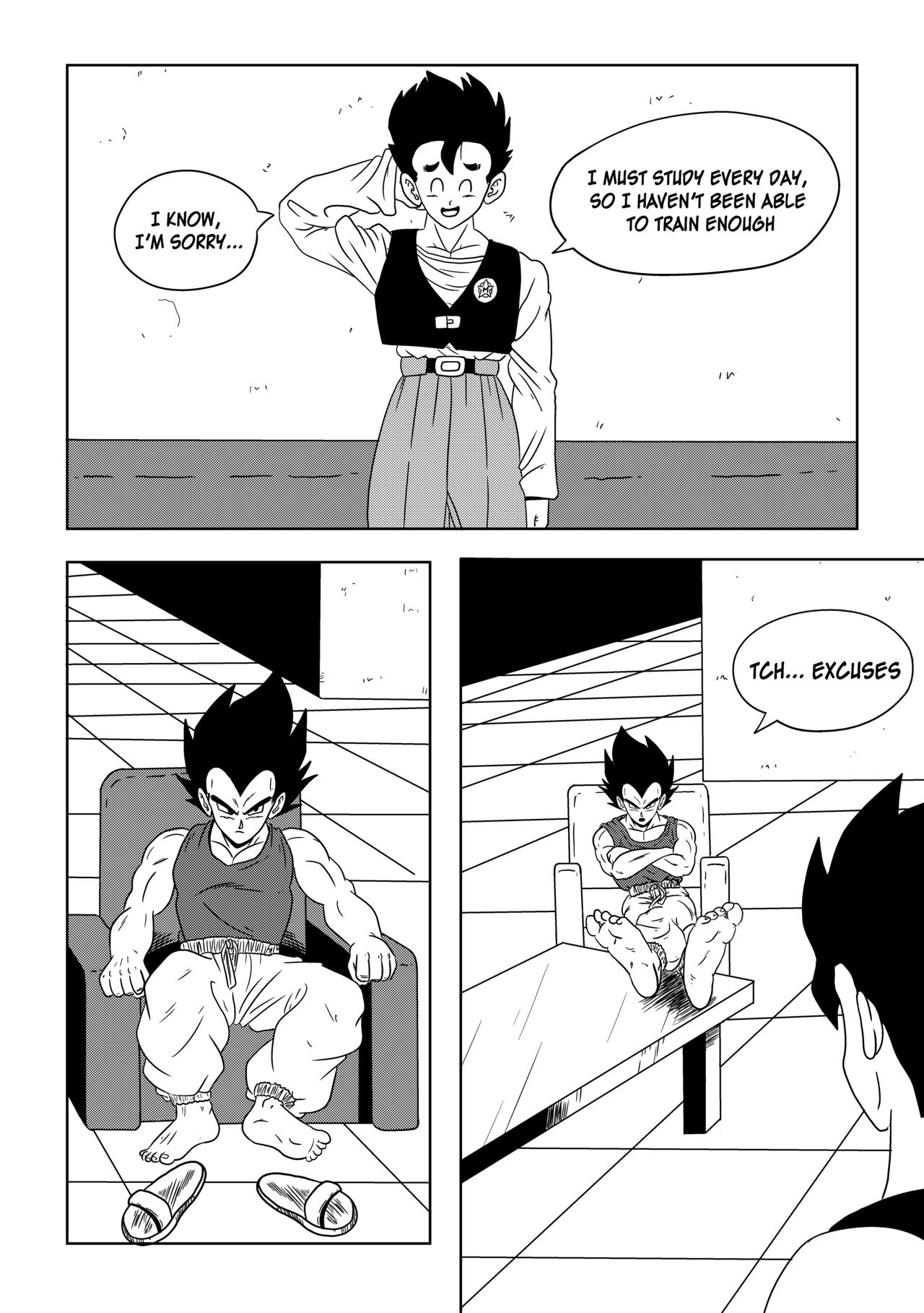 Vegeta - The paradise in his feet page 5 full