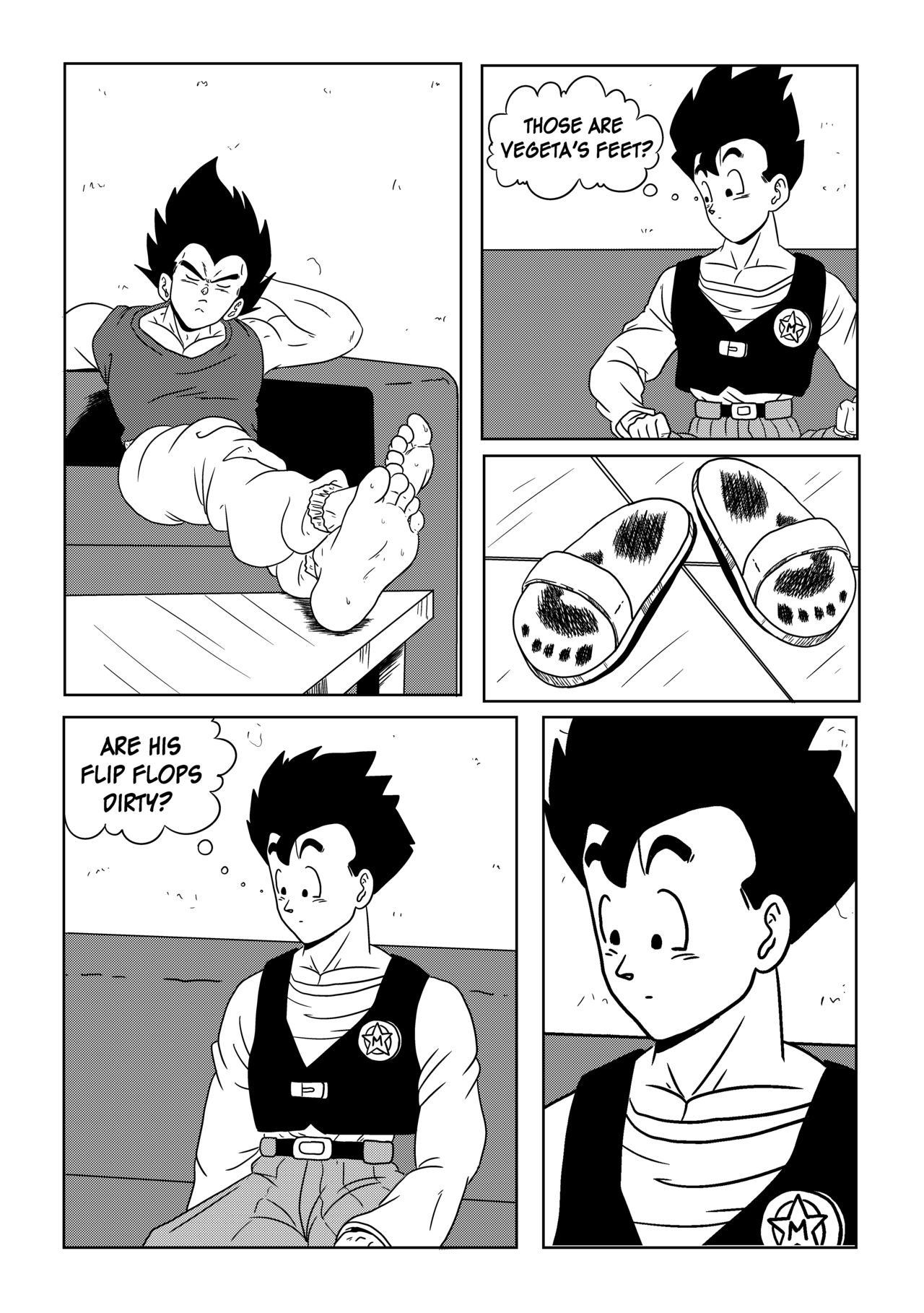 Vegeta - The paradise in his feet page 6 full