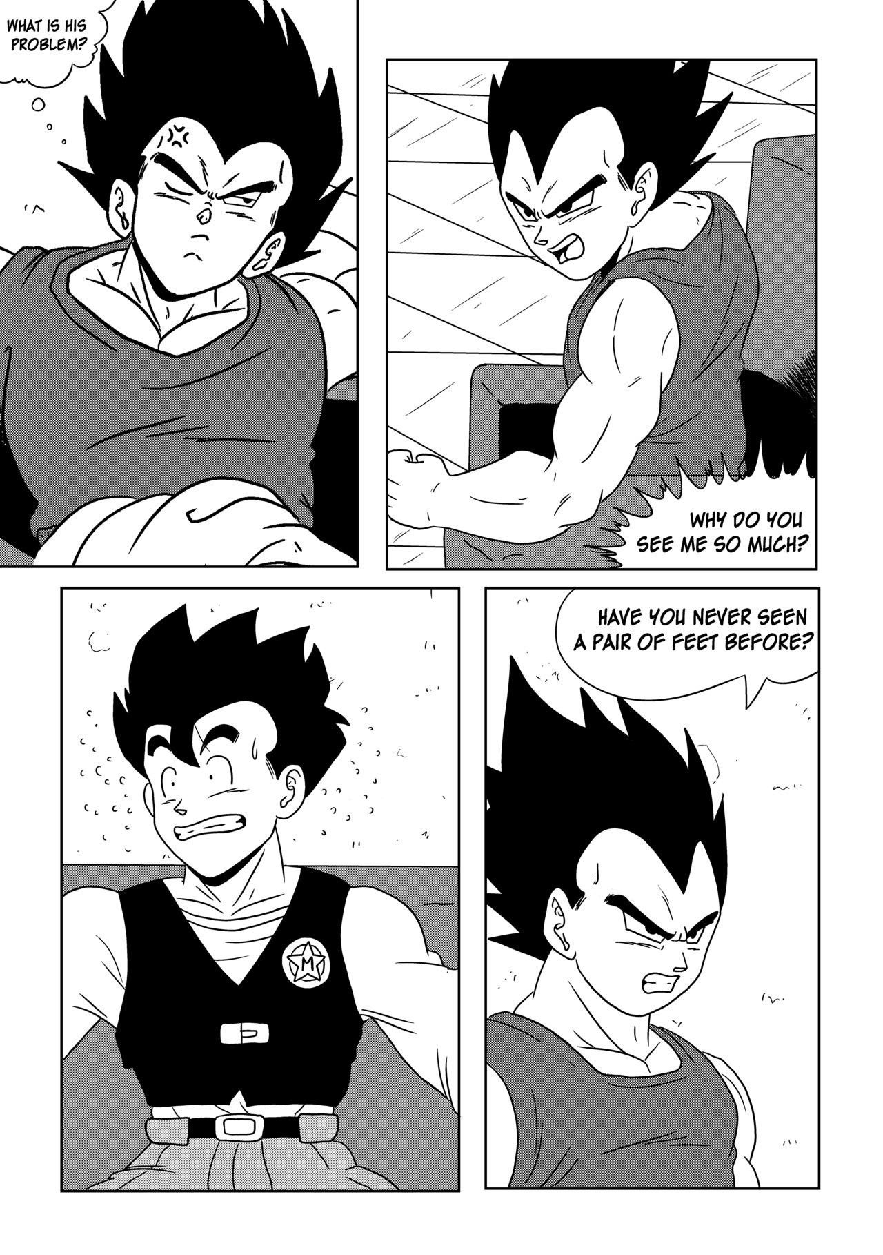 Vegeta - The paradise in his feet page 7 full