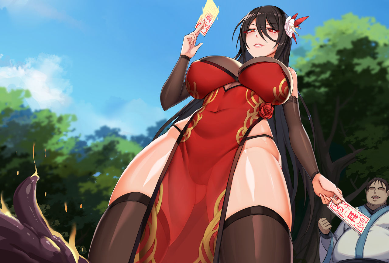 Hitotsuma Fuumash Reiran - Nikuyoku no Reizoku Sennou | Married Demon Sealer Lilan - Lustful Slave Brainwashing page 5 full