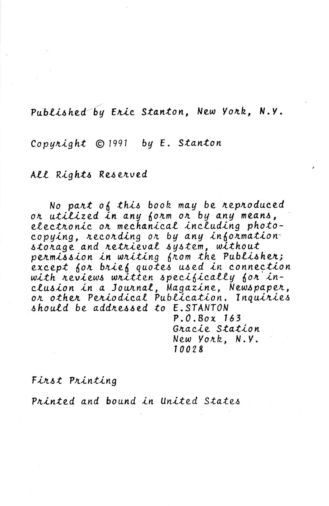 ERIC STANTON Family Affair 16: Friends of the Family page 2 full