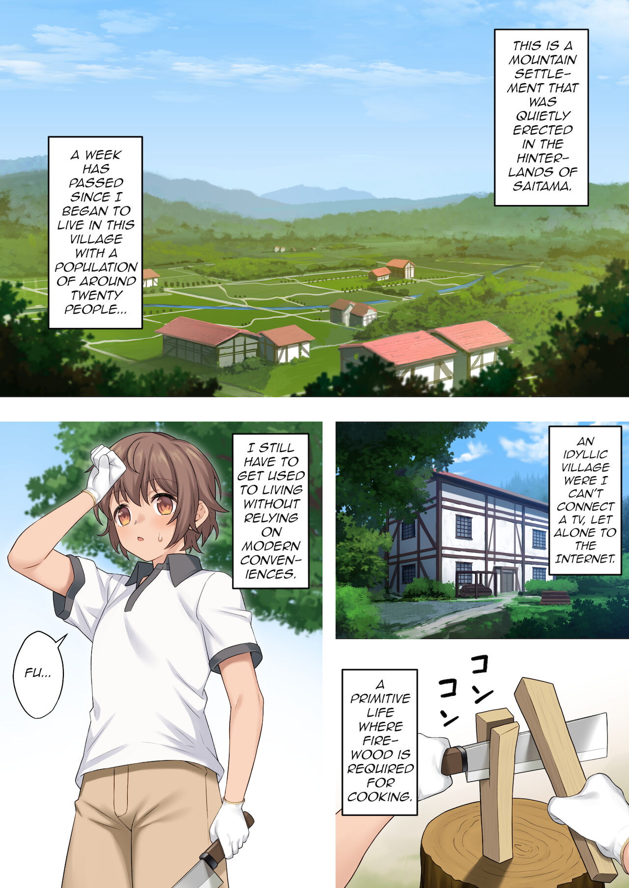 Genkai Shuuraku ~Elf no Mura de Sugosu H na Natsuyasumi~ page 2 full