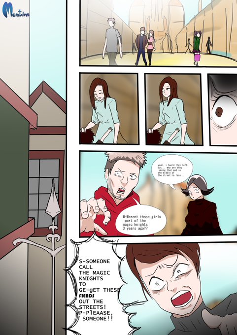 Mentins -Black Clover page 1 full