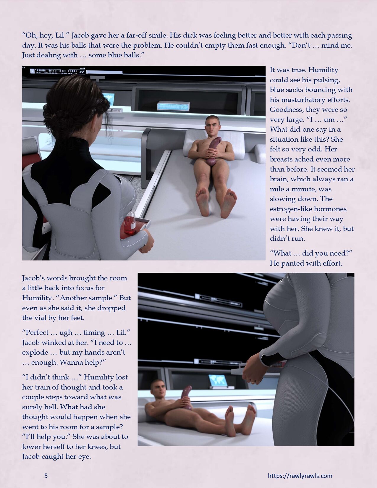 Mothership Wilderness Chapter 6: Rawly Rawls Fiction page 5 full