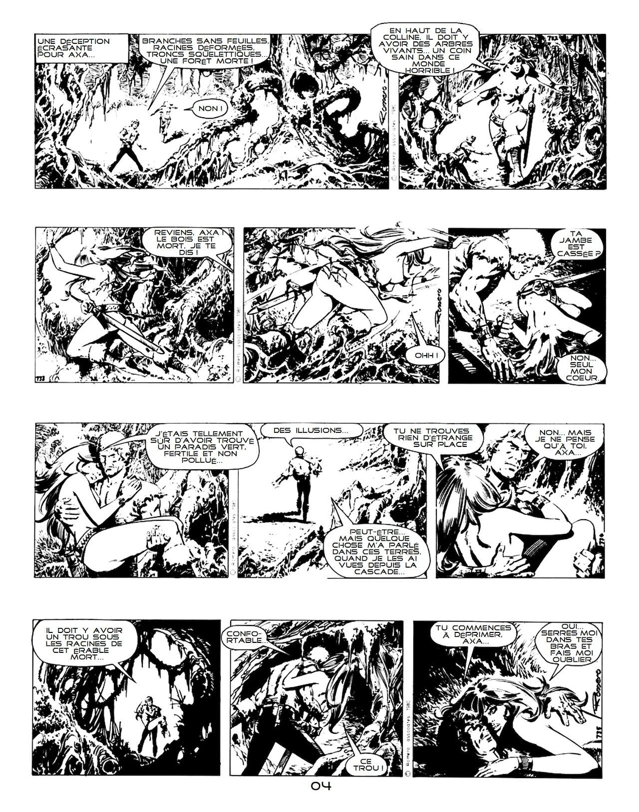 Axa - Volume 4 page 6 full