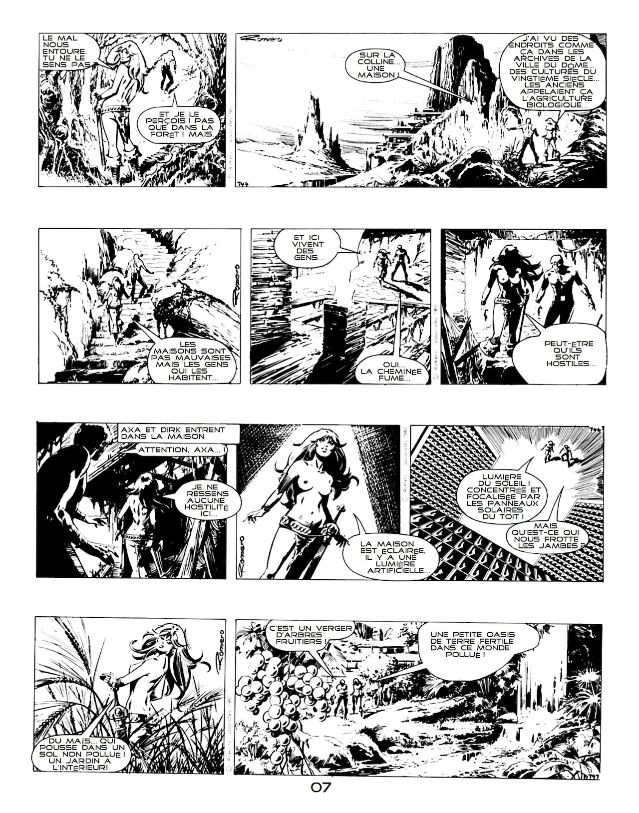 Axa - Volume 4 page 9 full