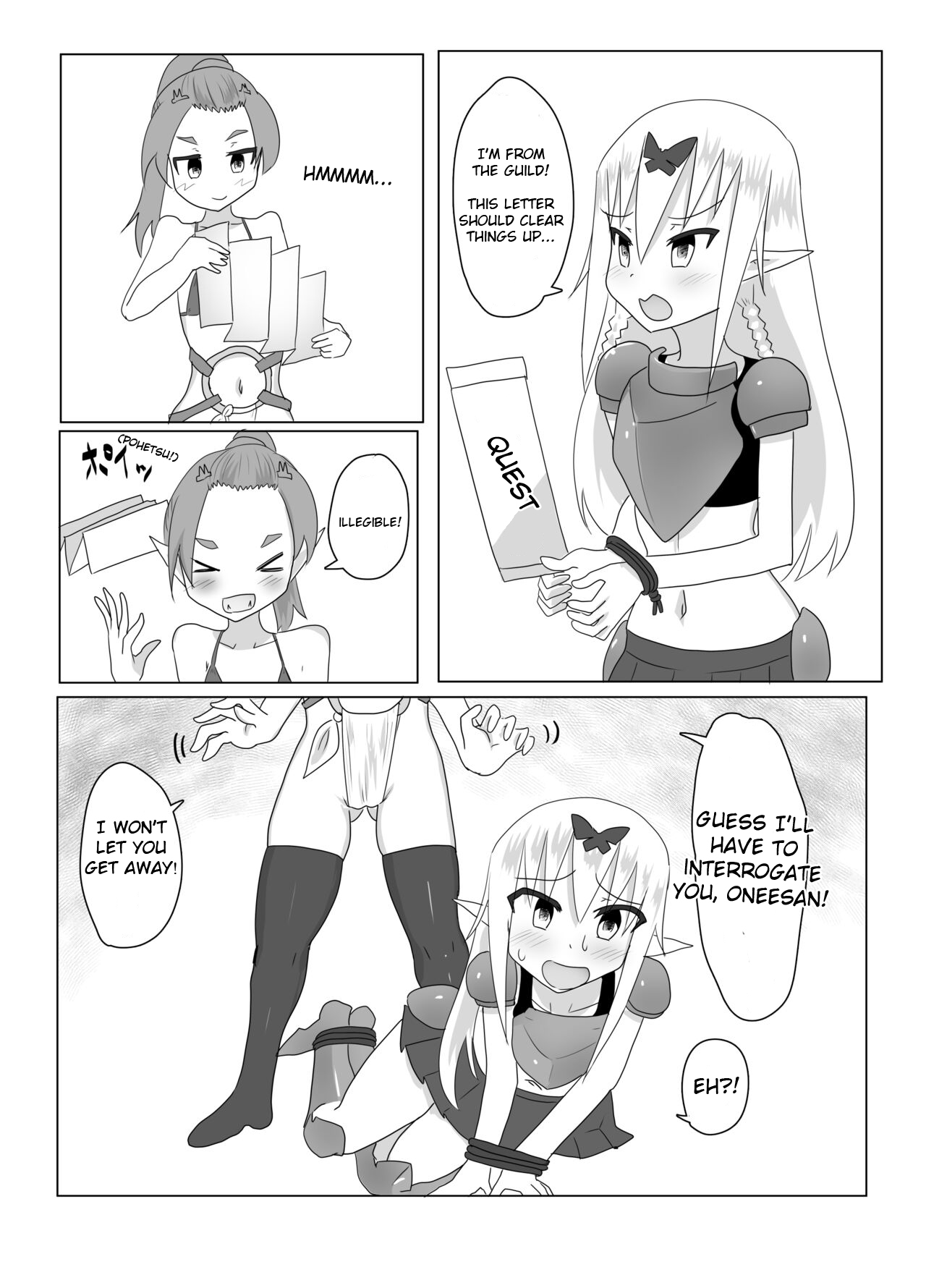 Tickle Quest page 4 full