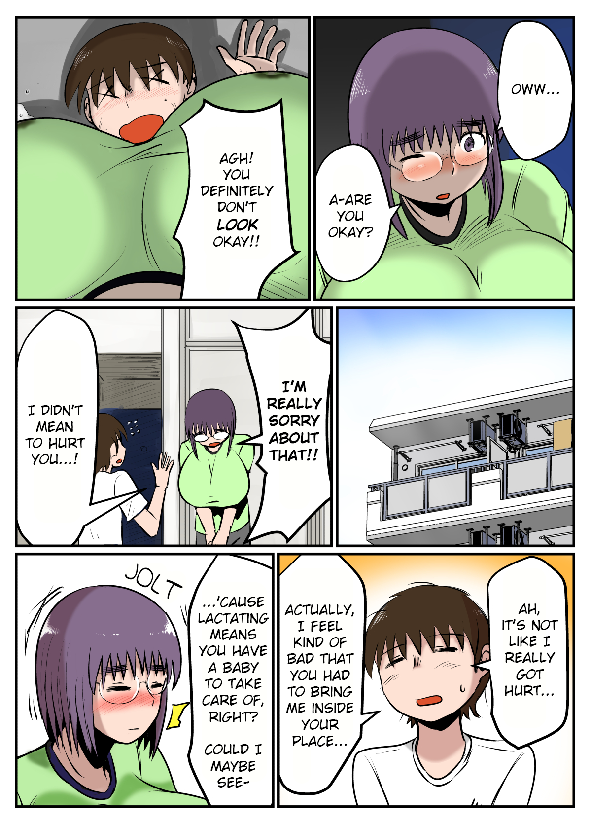 Bonyuu Taishitsu na Bakunyuu Onna ga SEX suru to Kou Naru - Full Color Ban | Big Milky Titty Girl Gets Like This When You Have Sex - Full Color Edition page 10 full