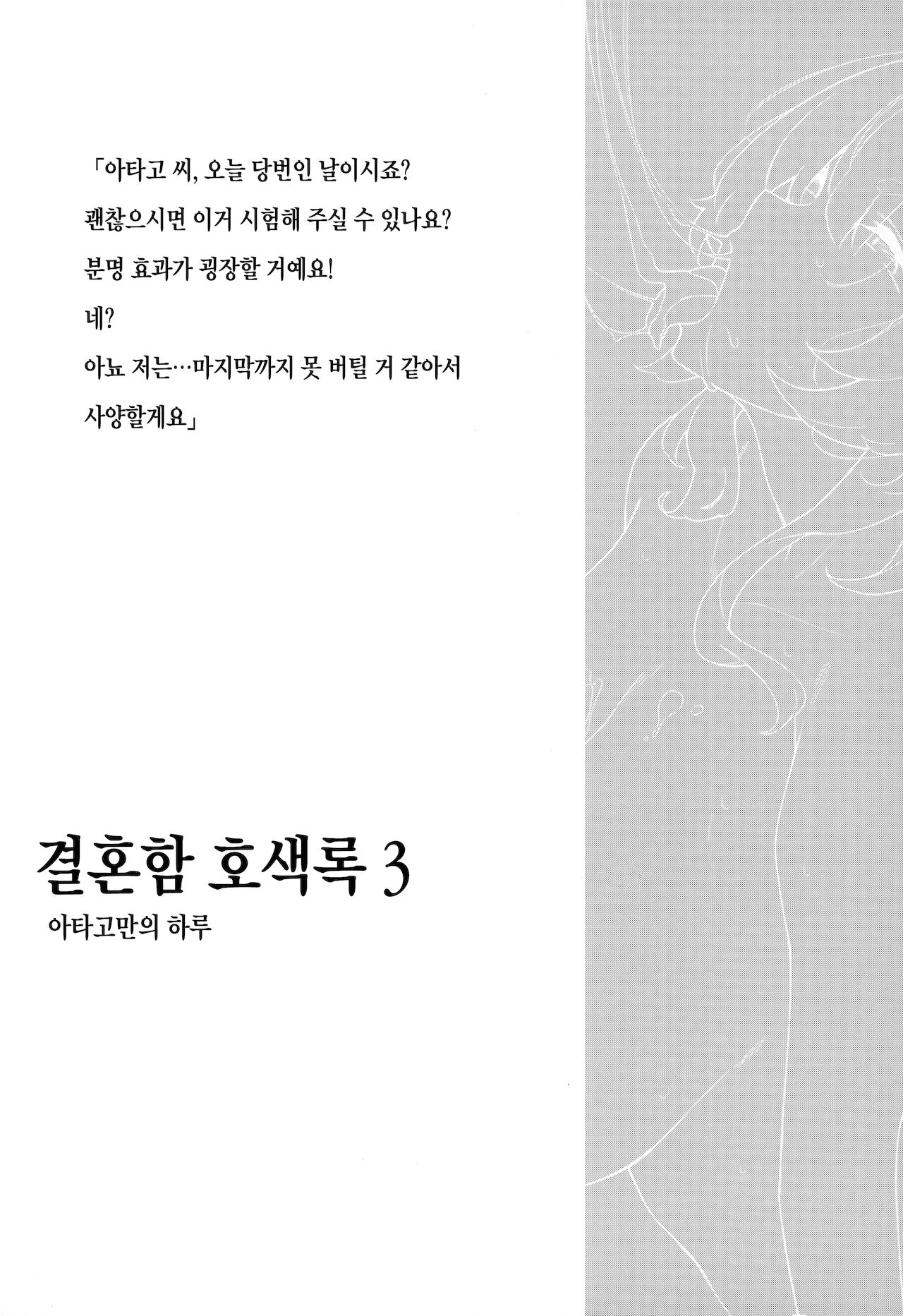 Kekkon Kan Sukebe Roku 3 | 결혼함 호색록3 page 2 full