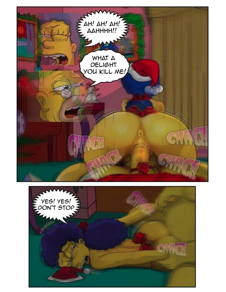 Sexy Christmas 1 Simpsons Comics  - 5.1 - english page 10 full