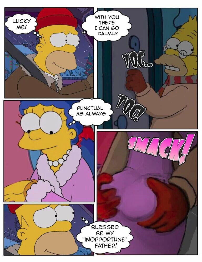 Sexy Christmas 1 Simpsons Comics  - 5.1 - english page 4 full