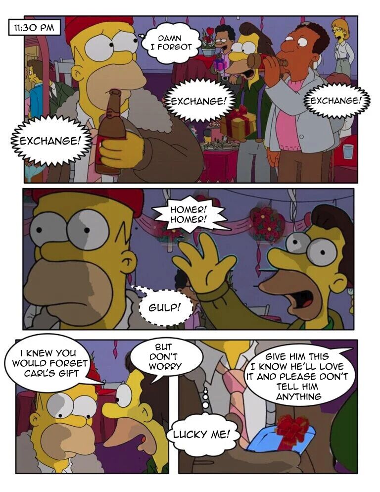 Sexy Christmas Cartoons Xxx - Sexy Christmas 1 Simpsons Comics - 5.1 - english - Page 9 - IMHentai