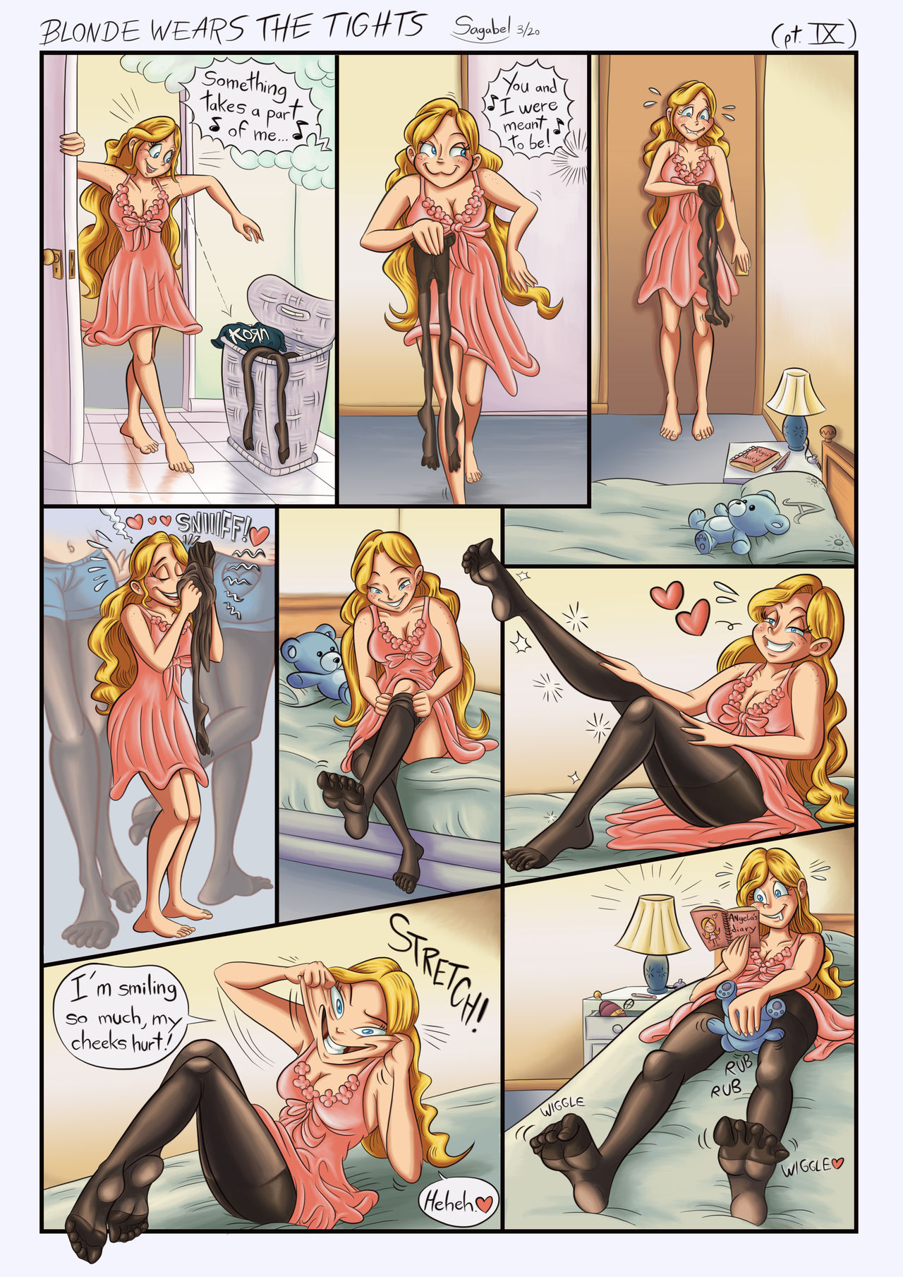 Blonde Beauty page 10 full